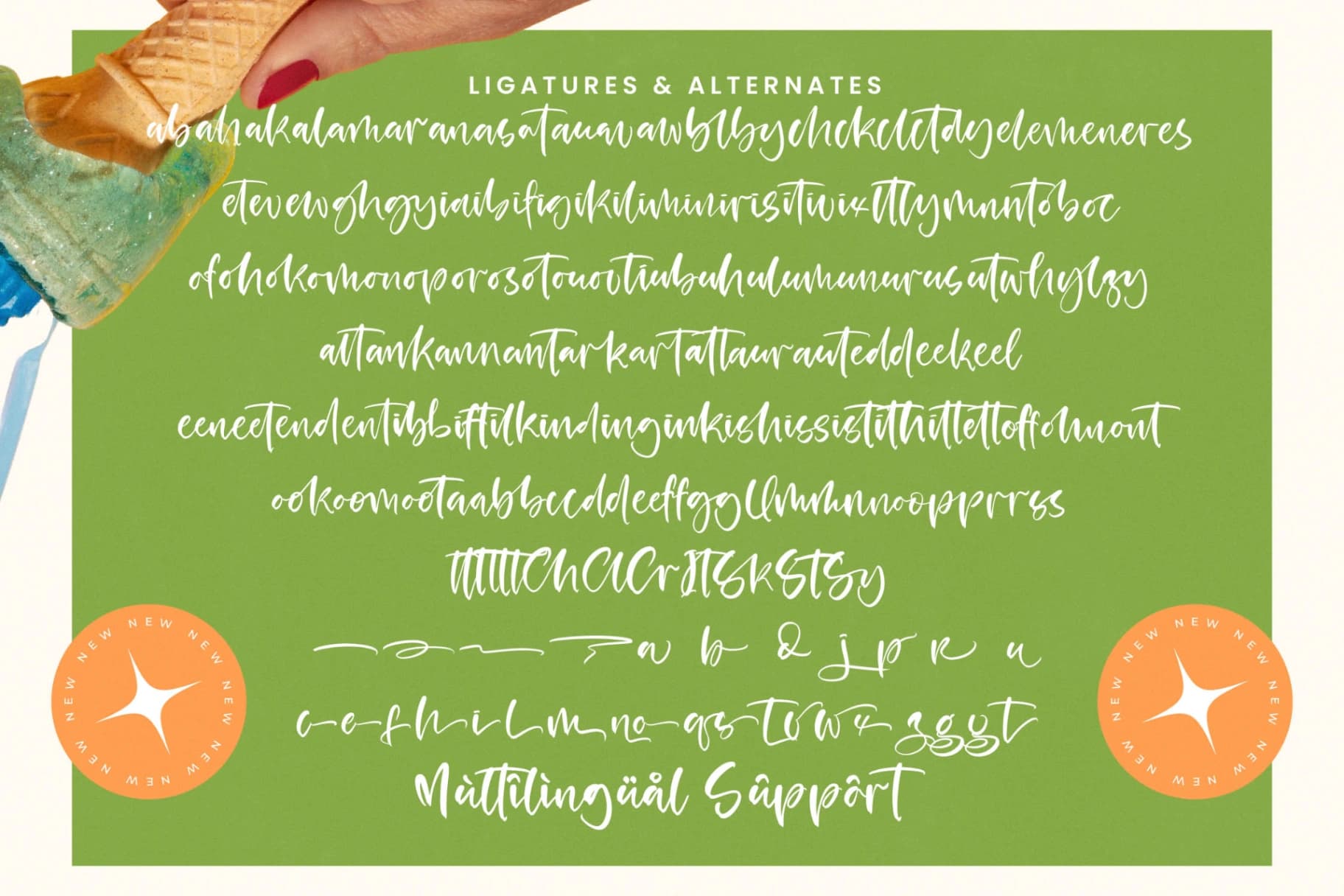 Preview 19 for Satisfy Quirky - Modern Handbrush Font
