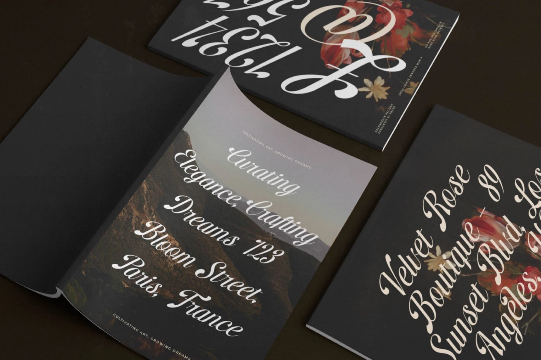 Preview 2 for Brellight - New Elegant Script Font