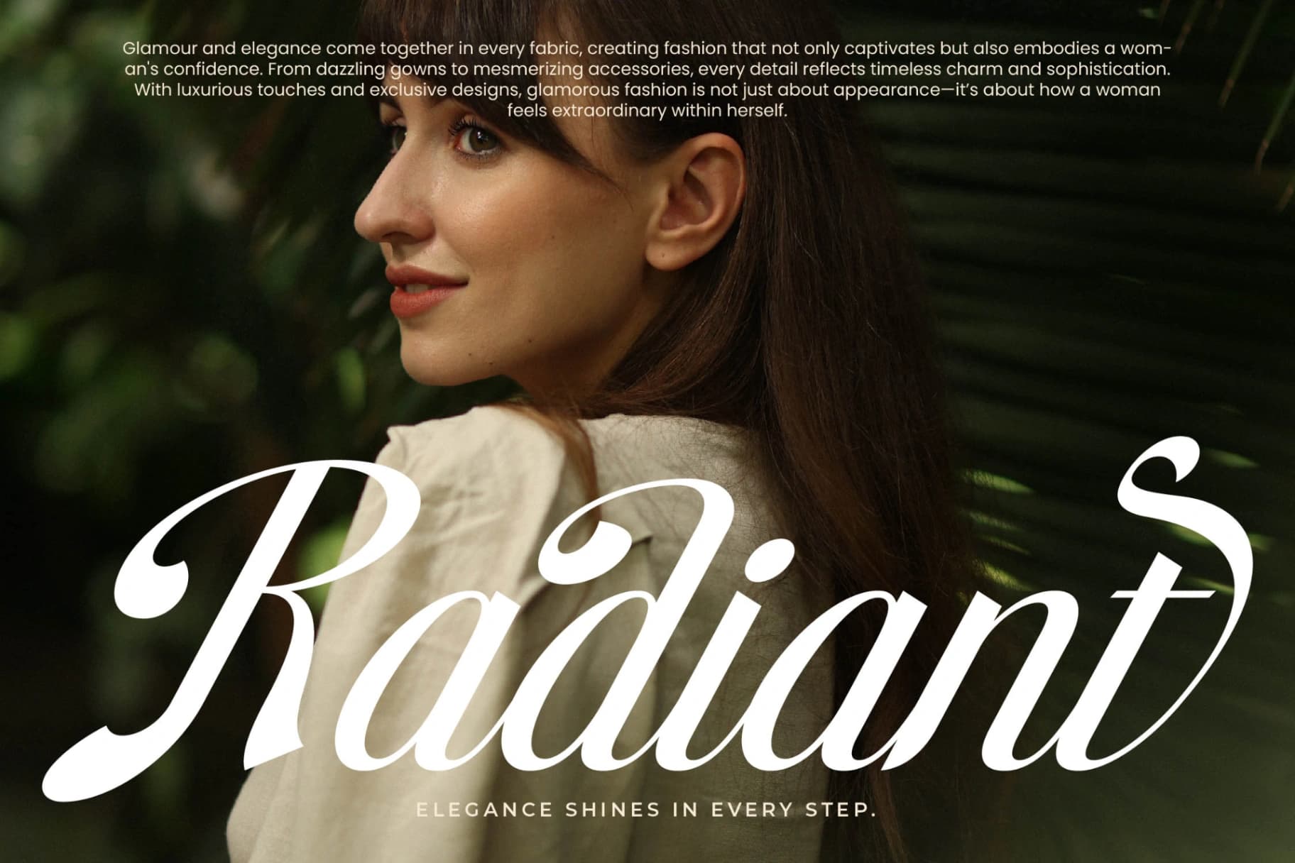 Preview 6 for Brellight - New Elegant Script Font