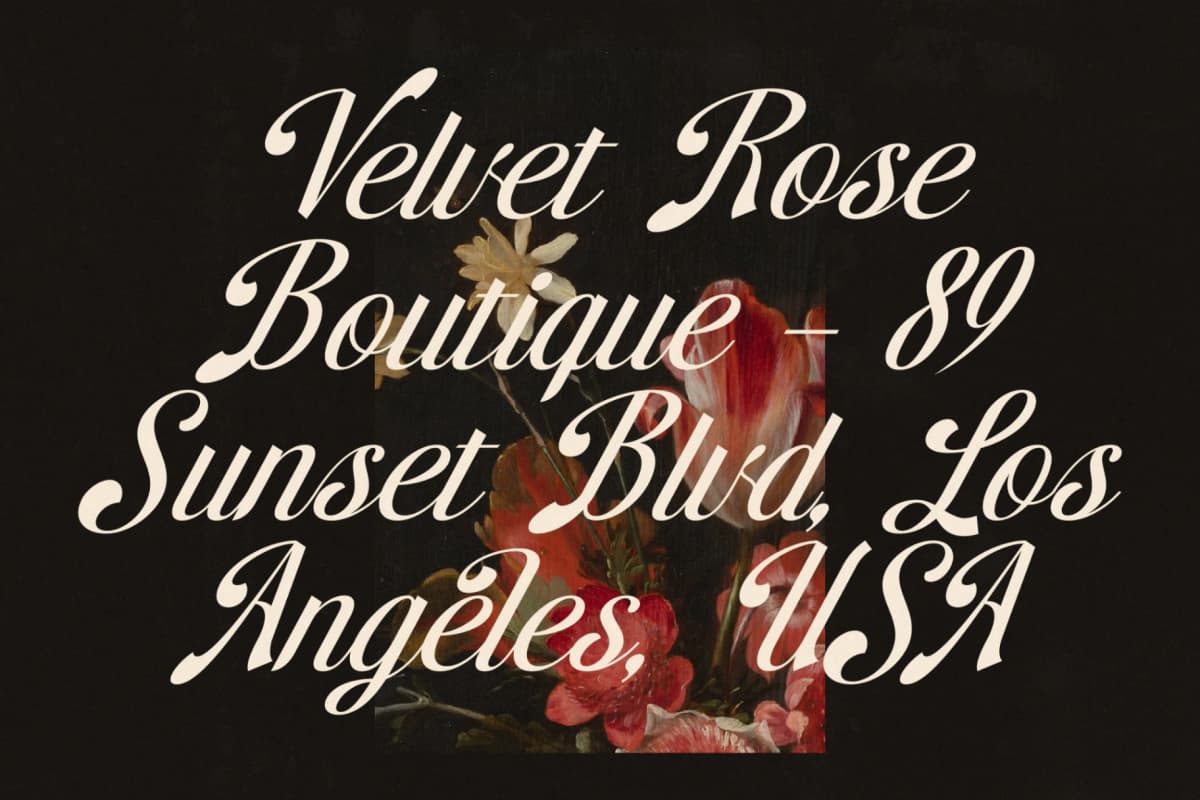 Brellight - New Elegant Script Font font preview 7
