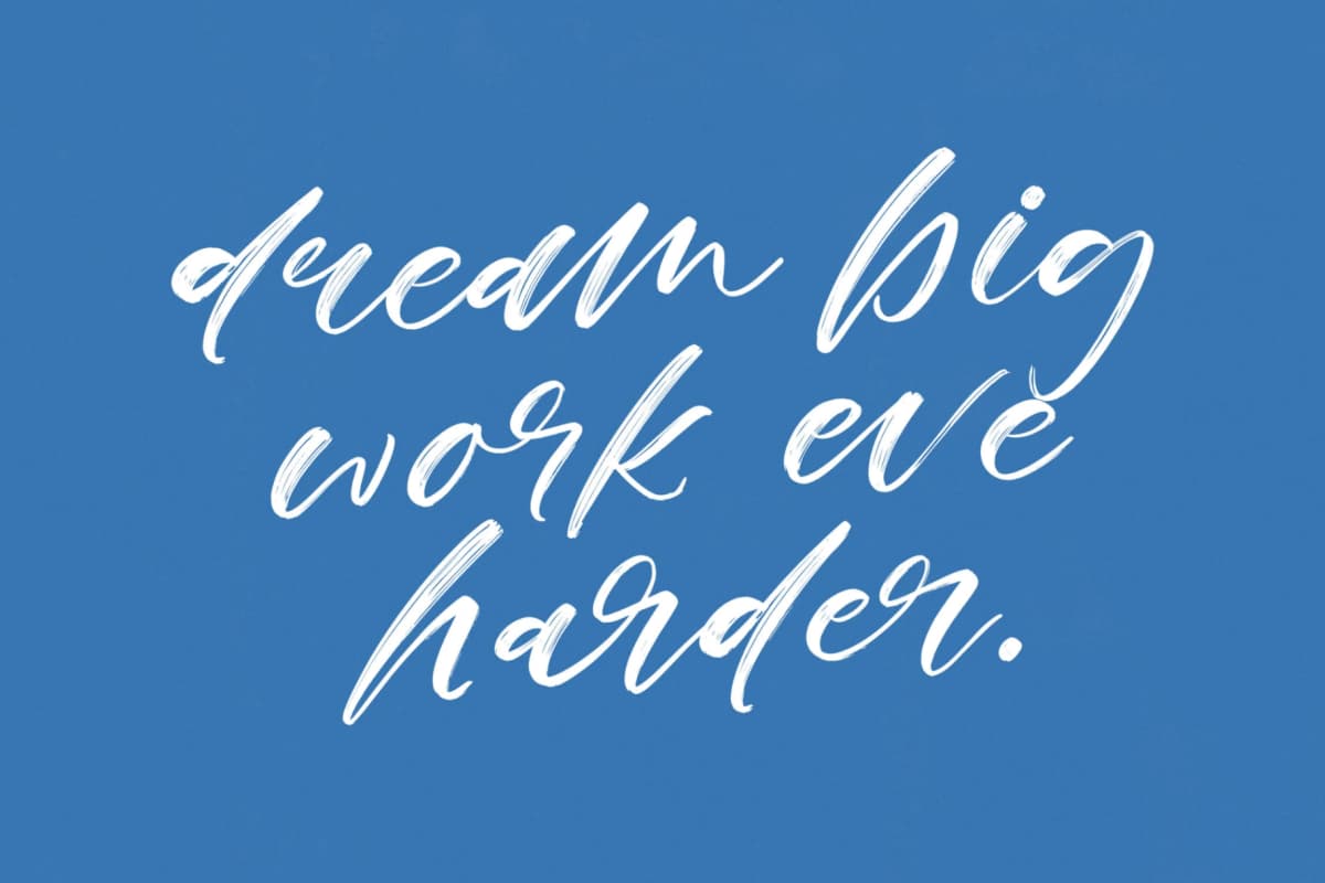 Ankara Stream - Modern Handbrush Script font preview 13