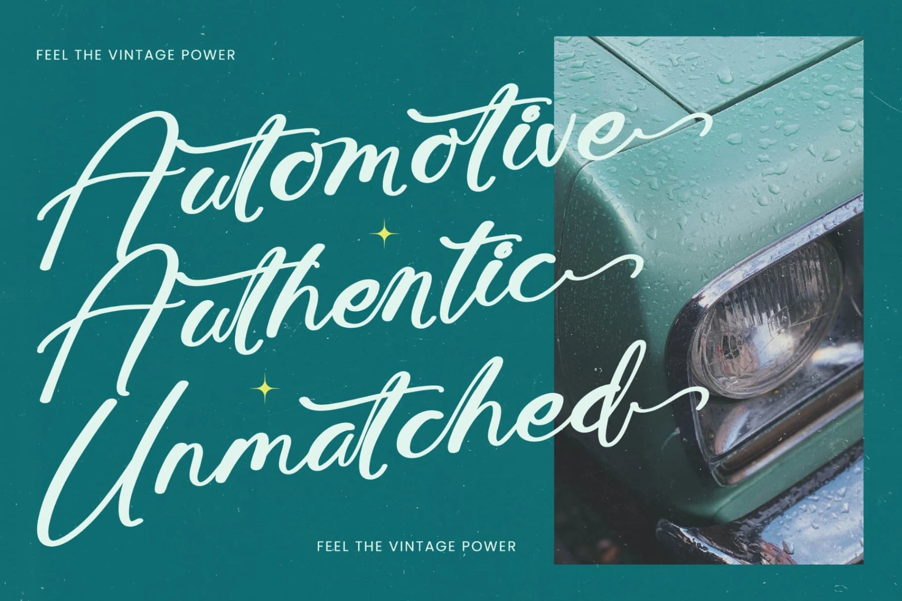 Preview 3 for Amlerish Stagnate - Bold Handwritten Font
