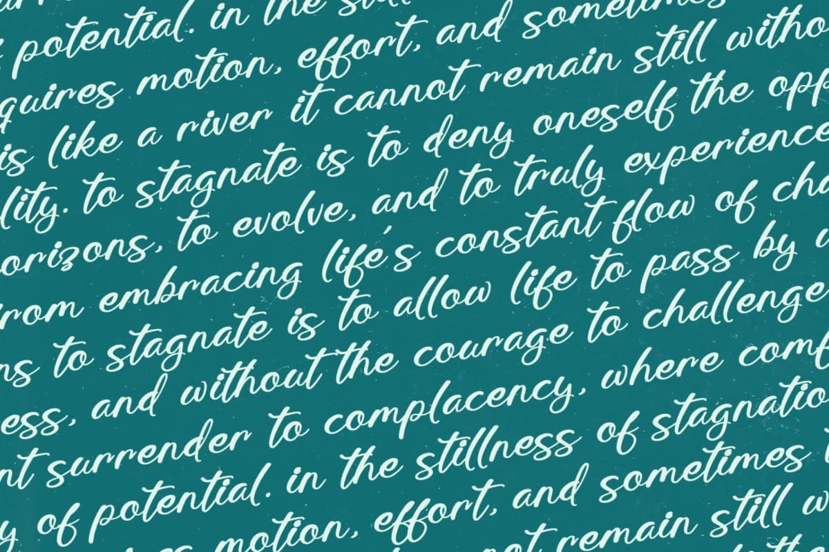 Amlerish Stagnate - Bold Handwritten Font font preview 12