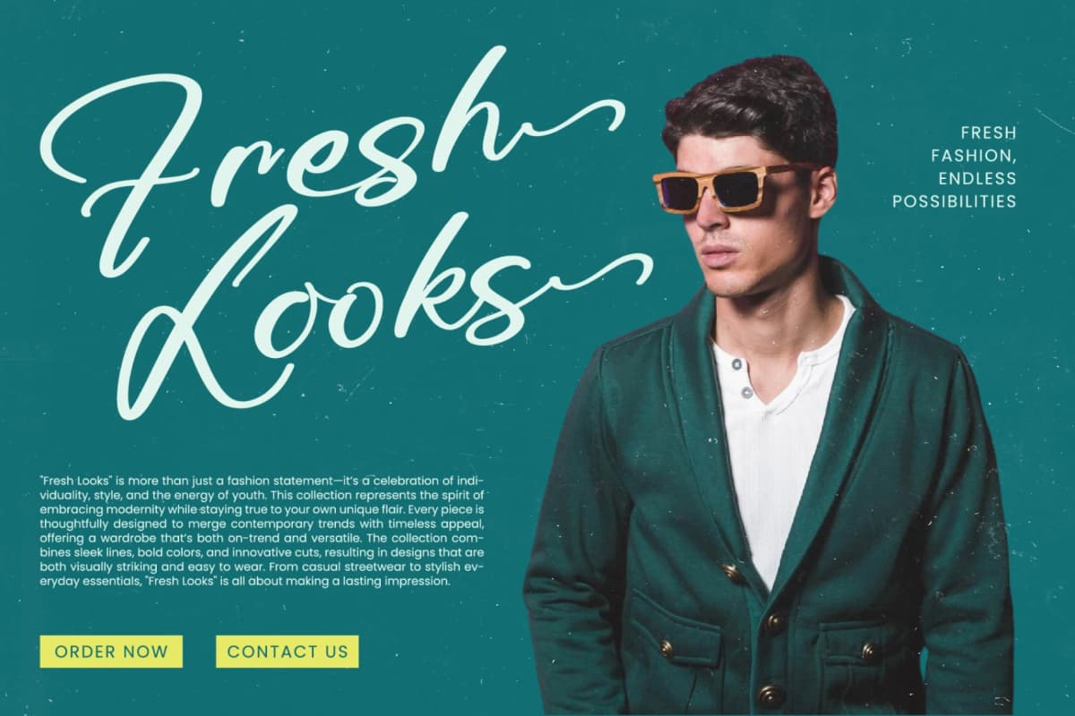 Amlerish Stagnate - Bold Handwritten Font font preview 5