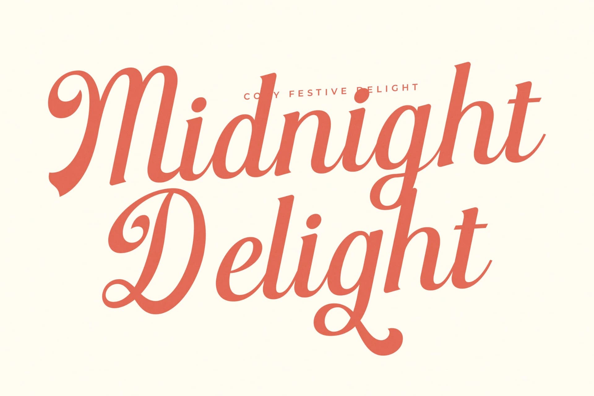 Preview 12 for Nightalls Delight - Modern Bold Script Font