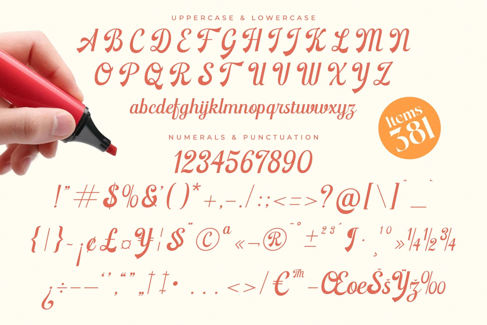 Preview 17 for Nightalls Delight - Modern Bold Script Font