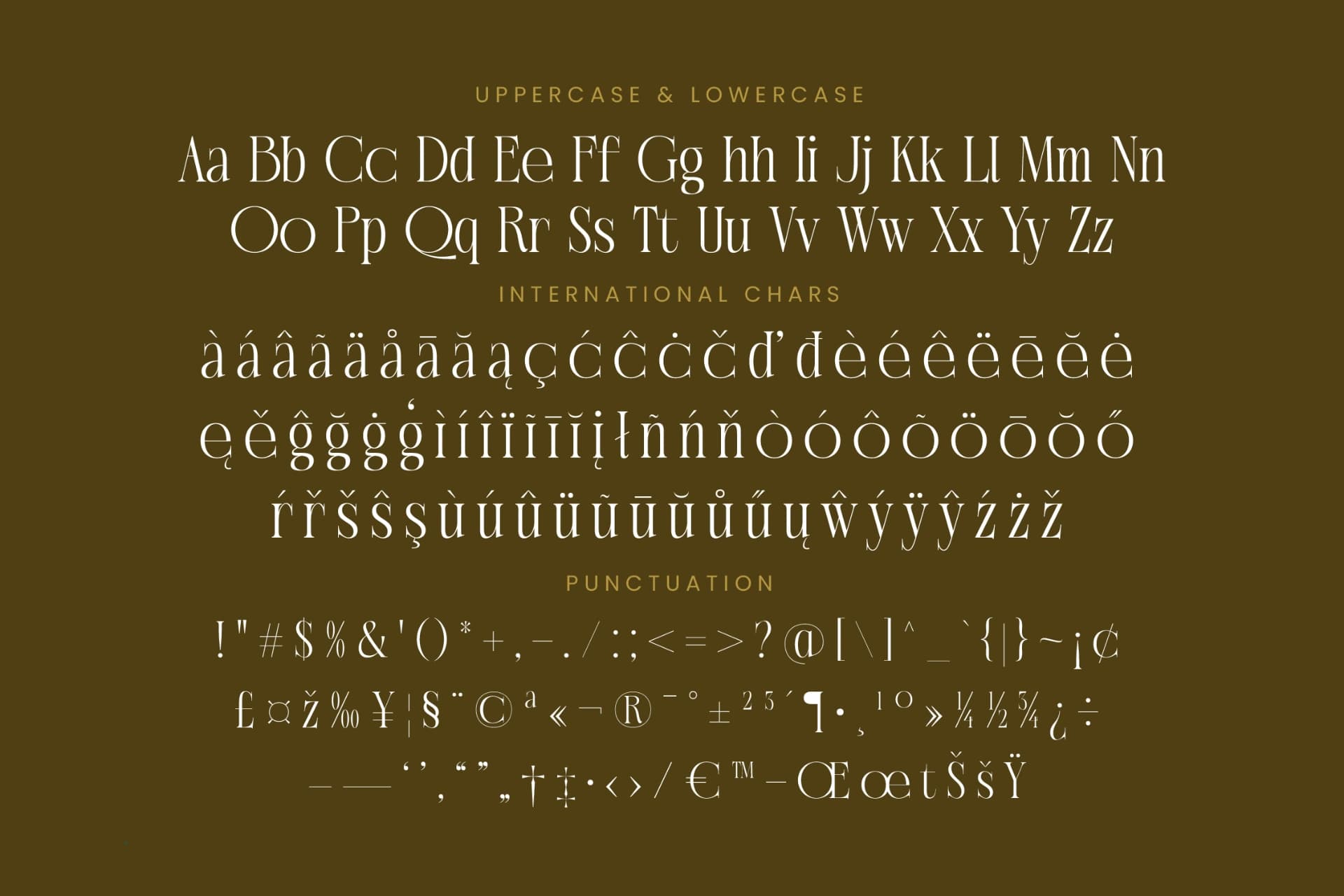Preview 19 for Exago Maona - Vintage Serif Display