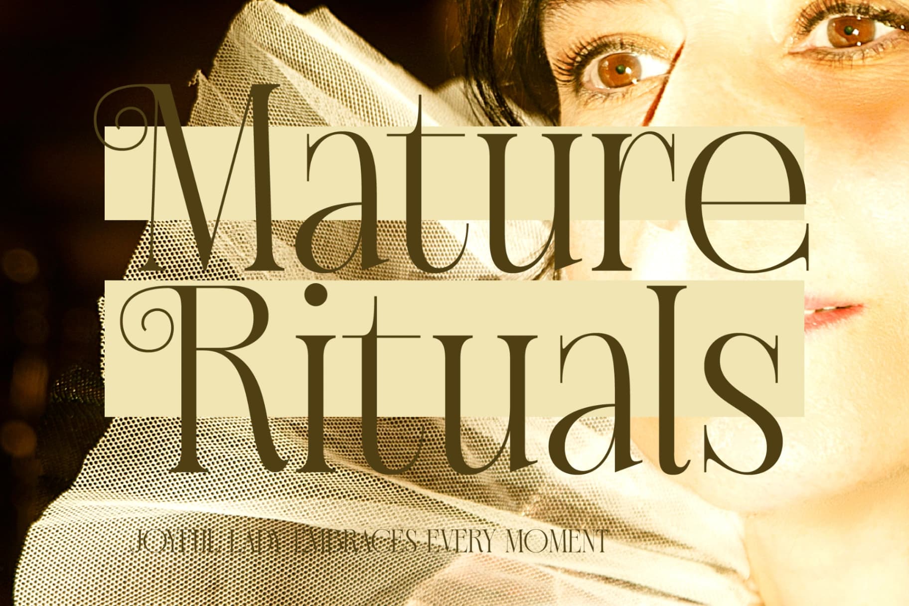 Preview 4 for Exago Maona - Vintage Serif Display