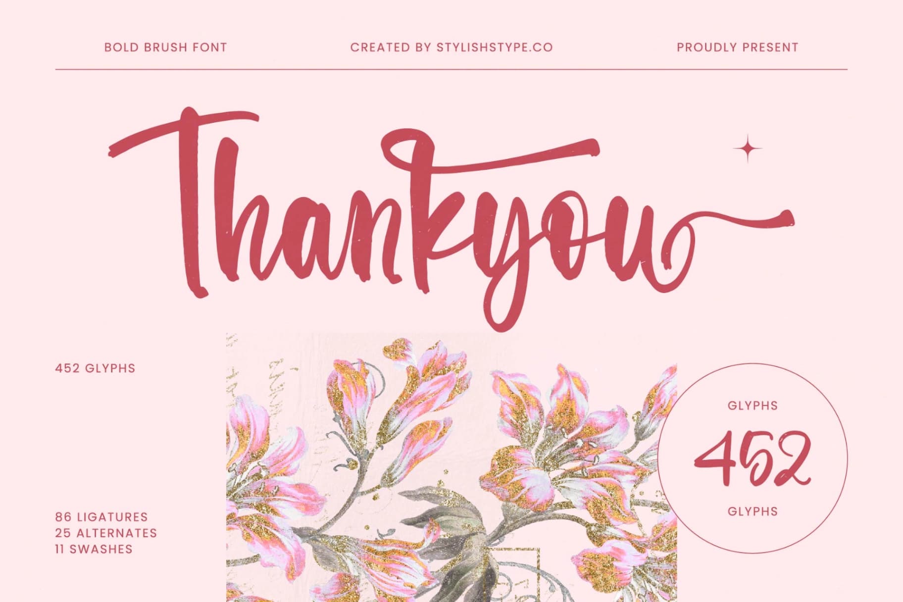 Preview 20 for Selynadia - Bold Brush Font