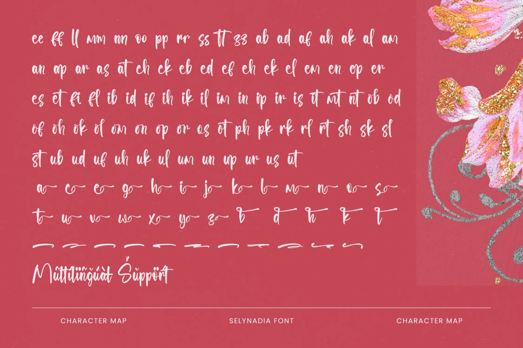 Preview 19 for Selynadia - Bold Brush Font