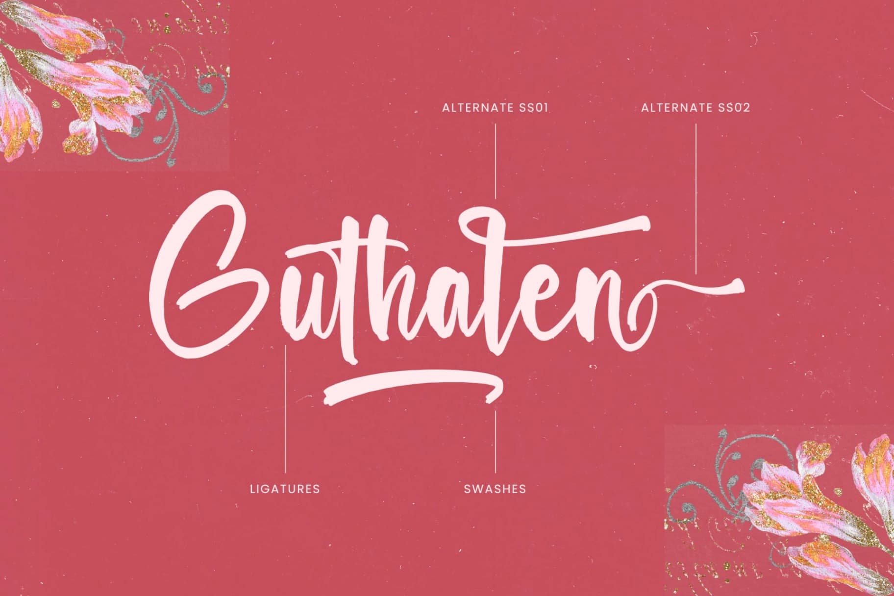 Preview 12 for Selynadia - Bold Brush Font