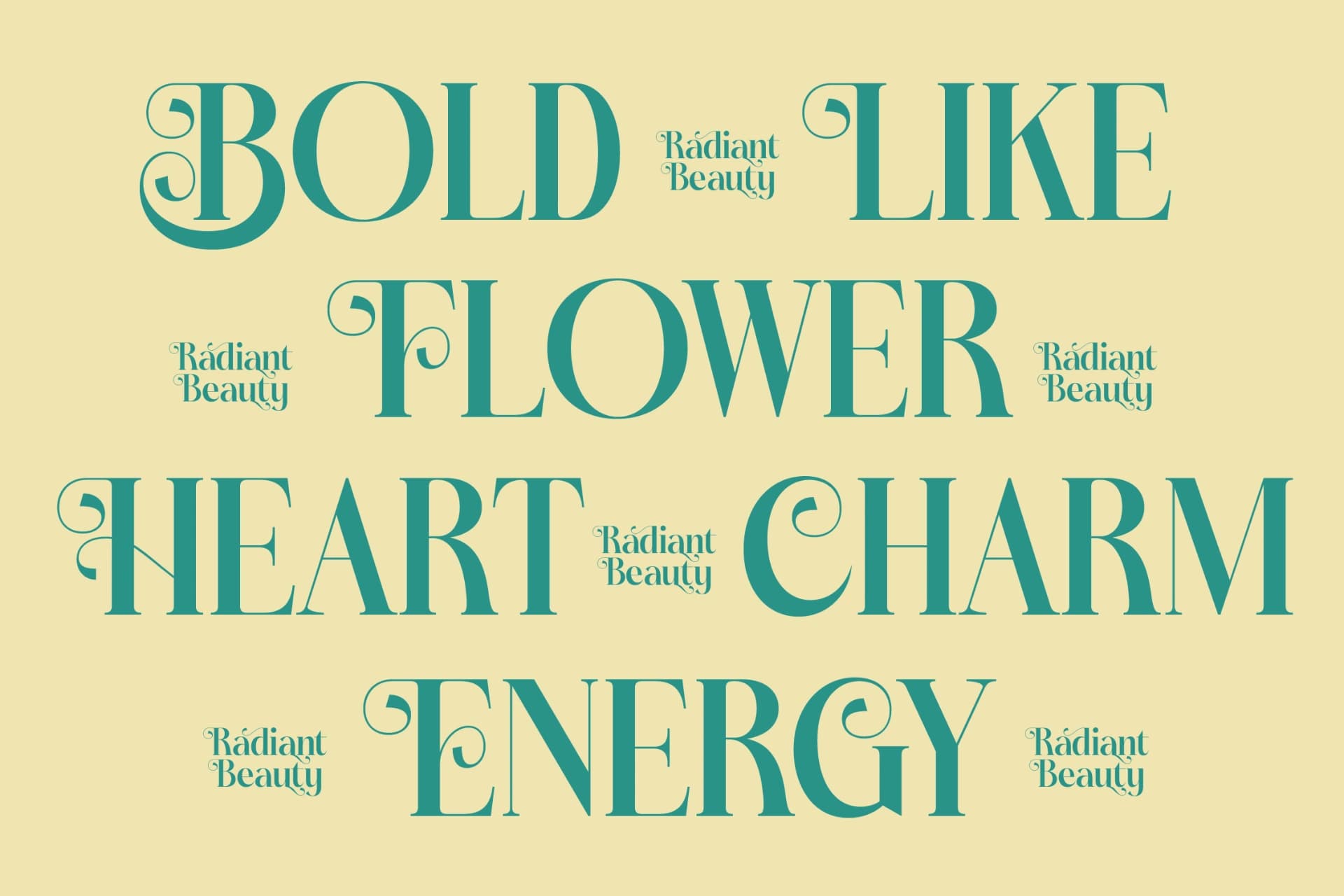 Preview 8 for Dudga Baloval - Elegant Serif Font