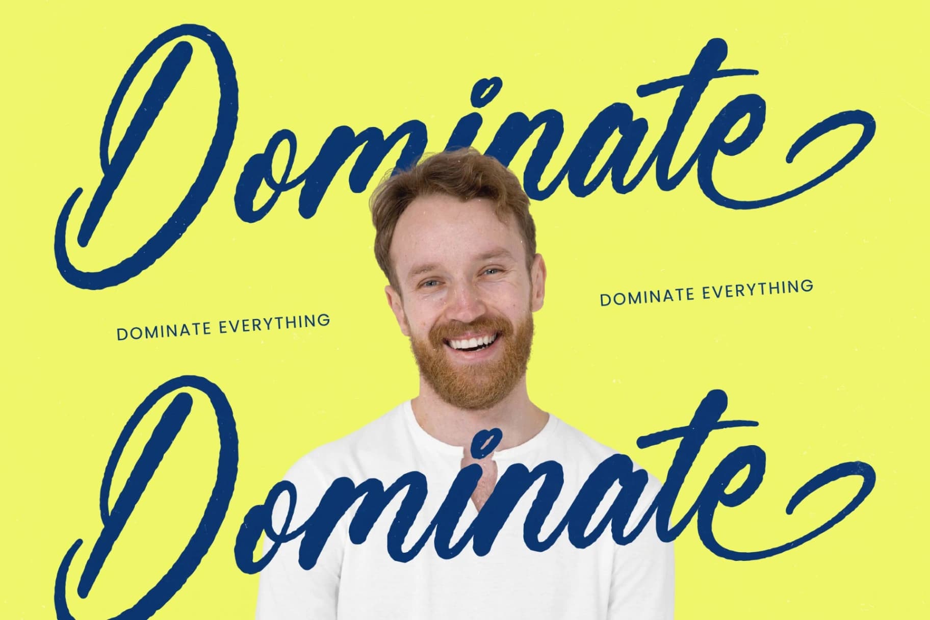 Preview 3 for Gonjalot - Modern Brush Font