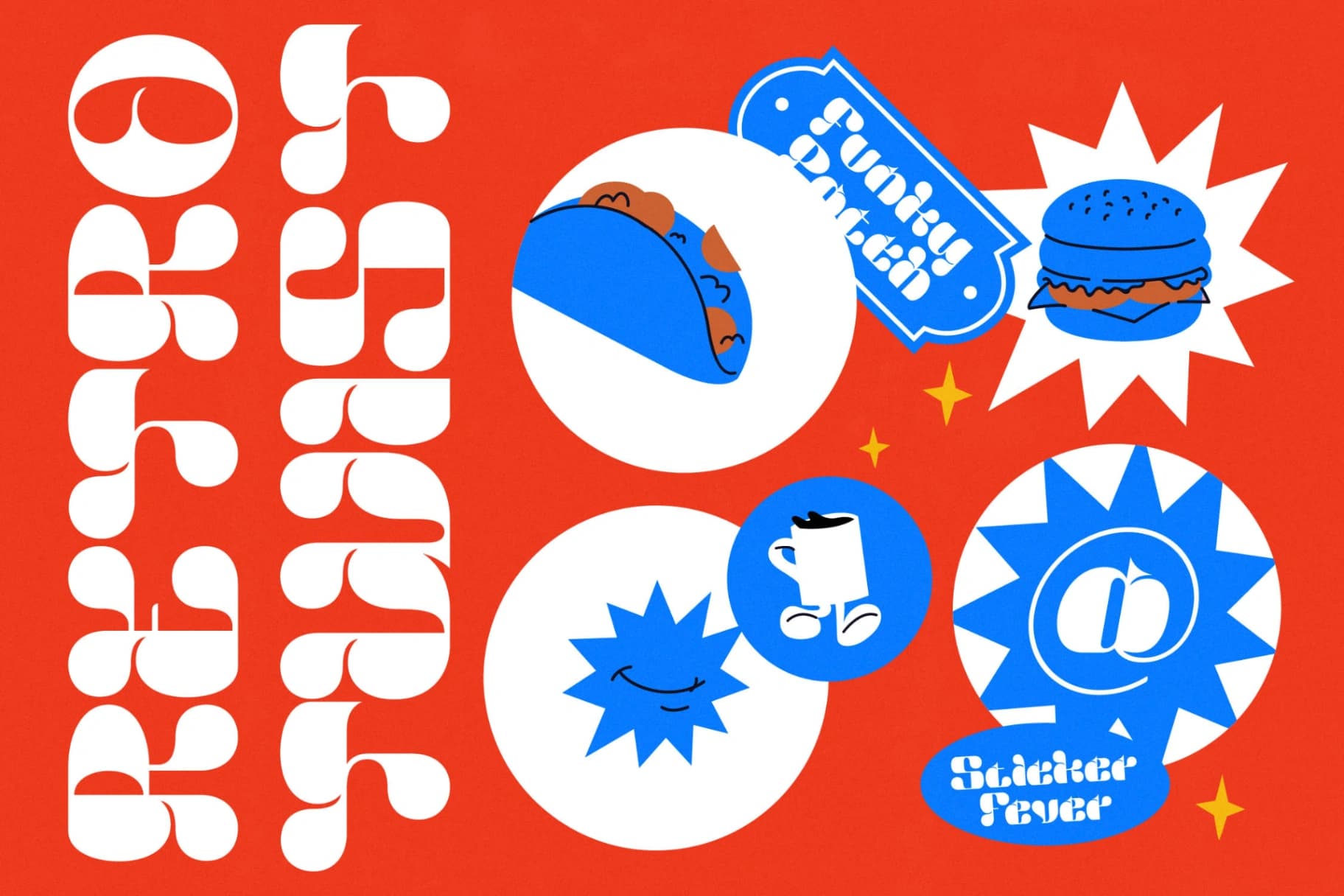 Preview 4 for Turbo Aquile - Display Font