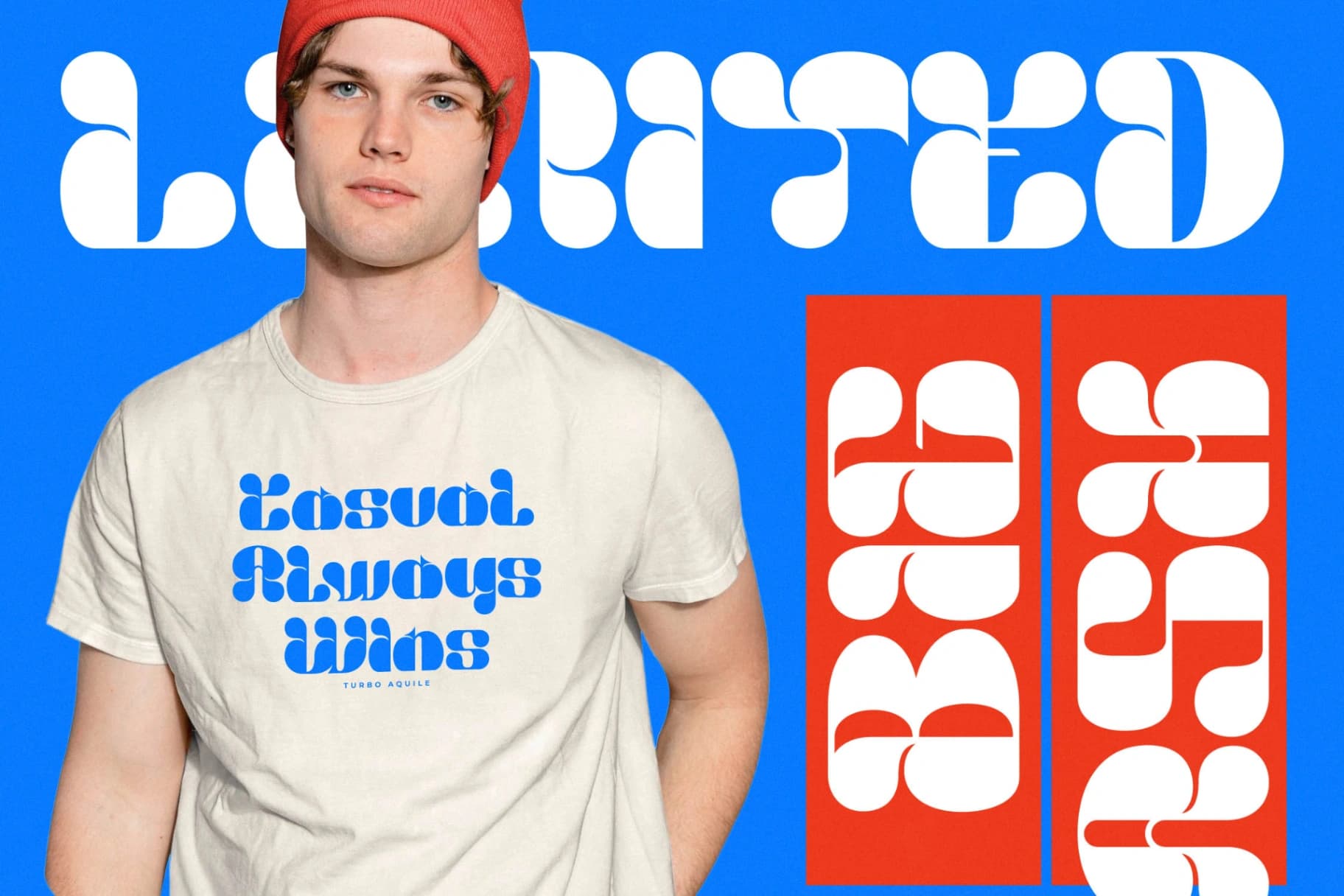 Preview 5 for Turbo Aquile - Display Font