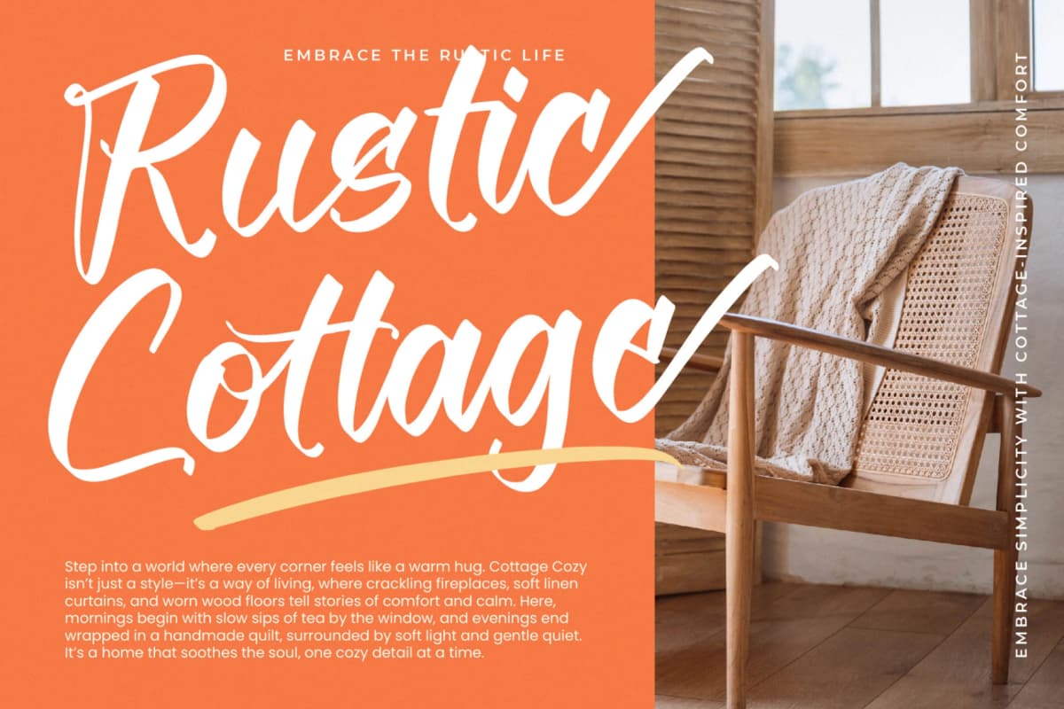 Twilight Lantern - Modern Handwritten Font font preview 3