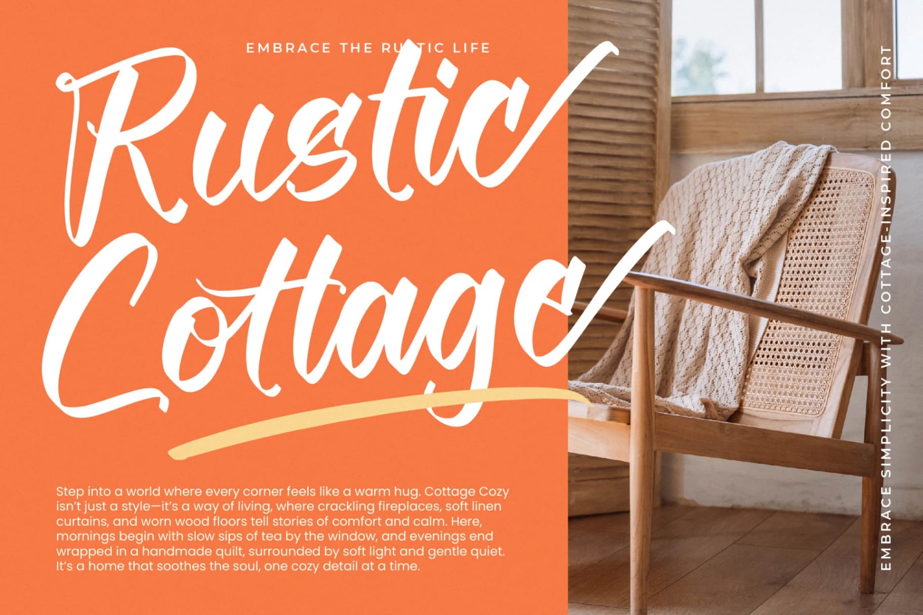 Preview 3 for Twilight Lantern - Modern Handwritten Font