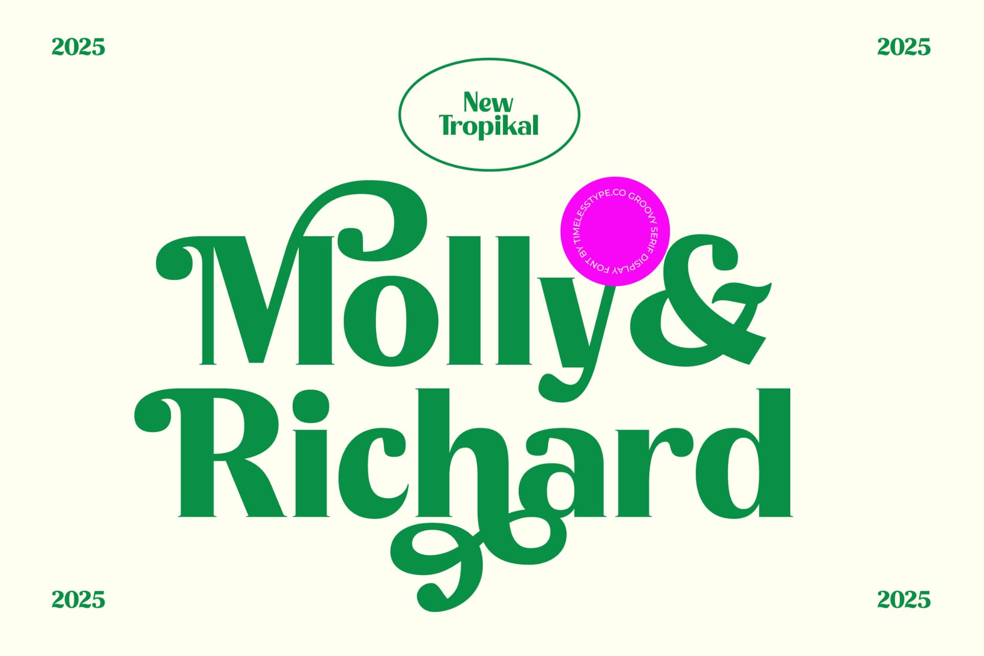 Preview 8 for Agorey Dalling - Groovy Serif Display Font