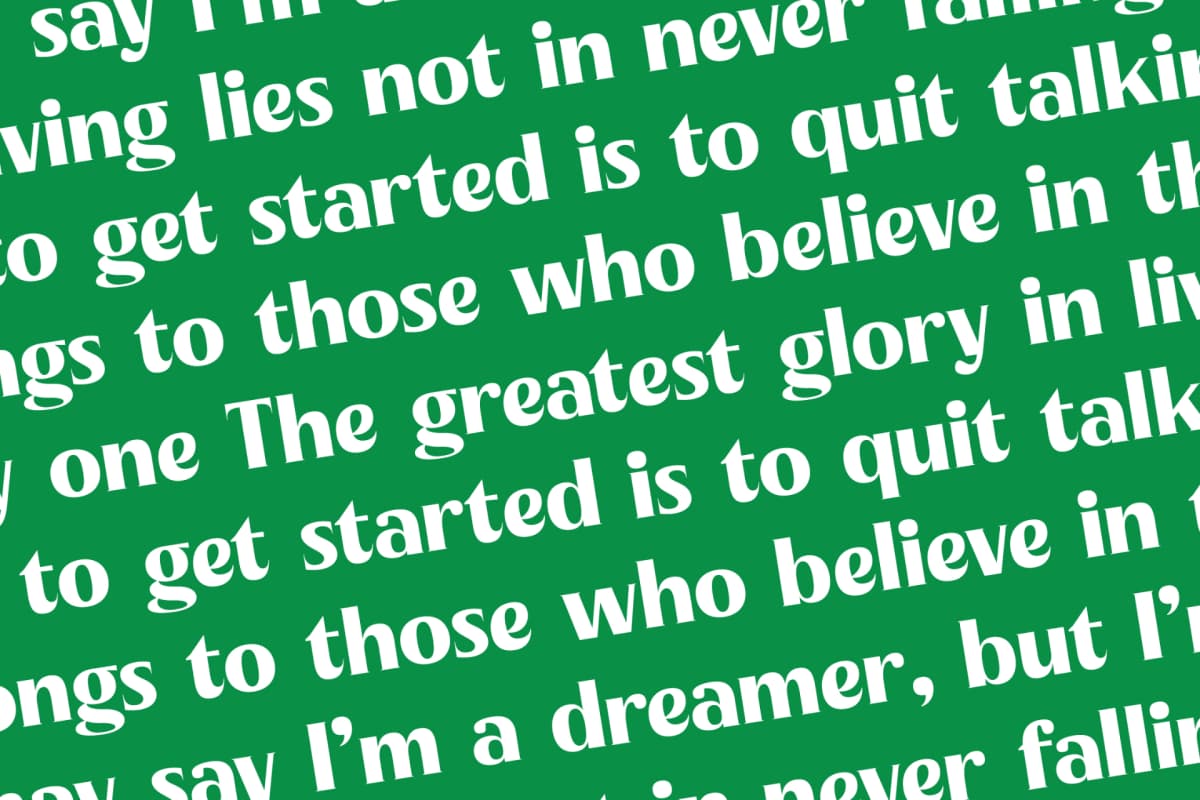 Agorey Dalling - Groovy Serif Display Font font preview 17