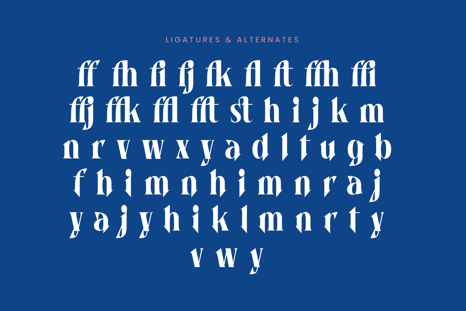 Preview 18 for Bycorps Existent - Modern Bold Serif