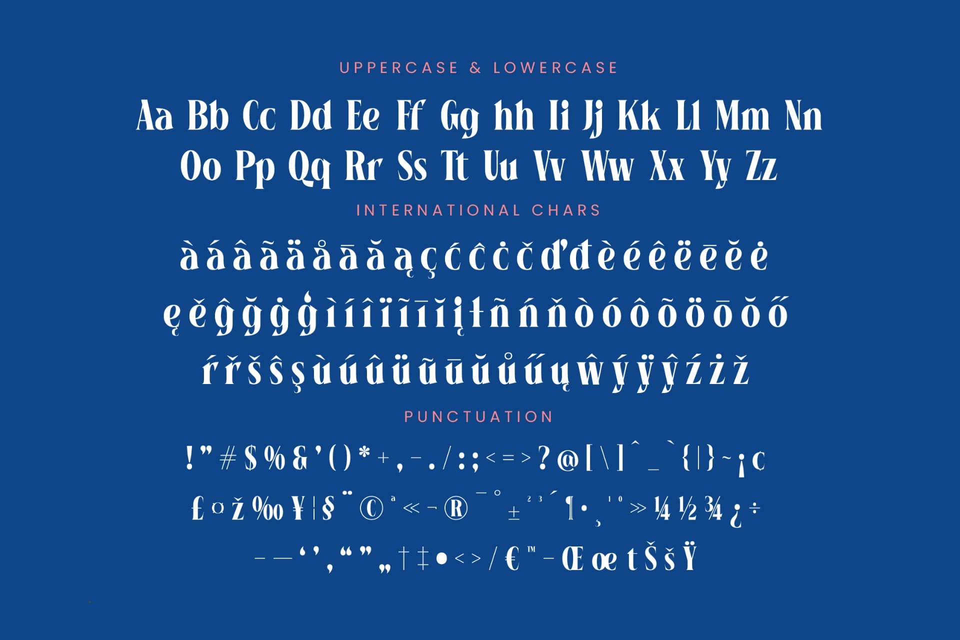 Preview 19 for Bycorps Existent - Modern Bold Serif