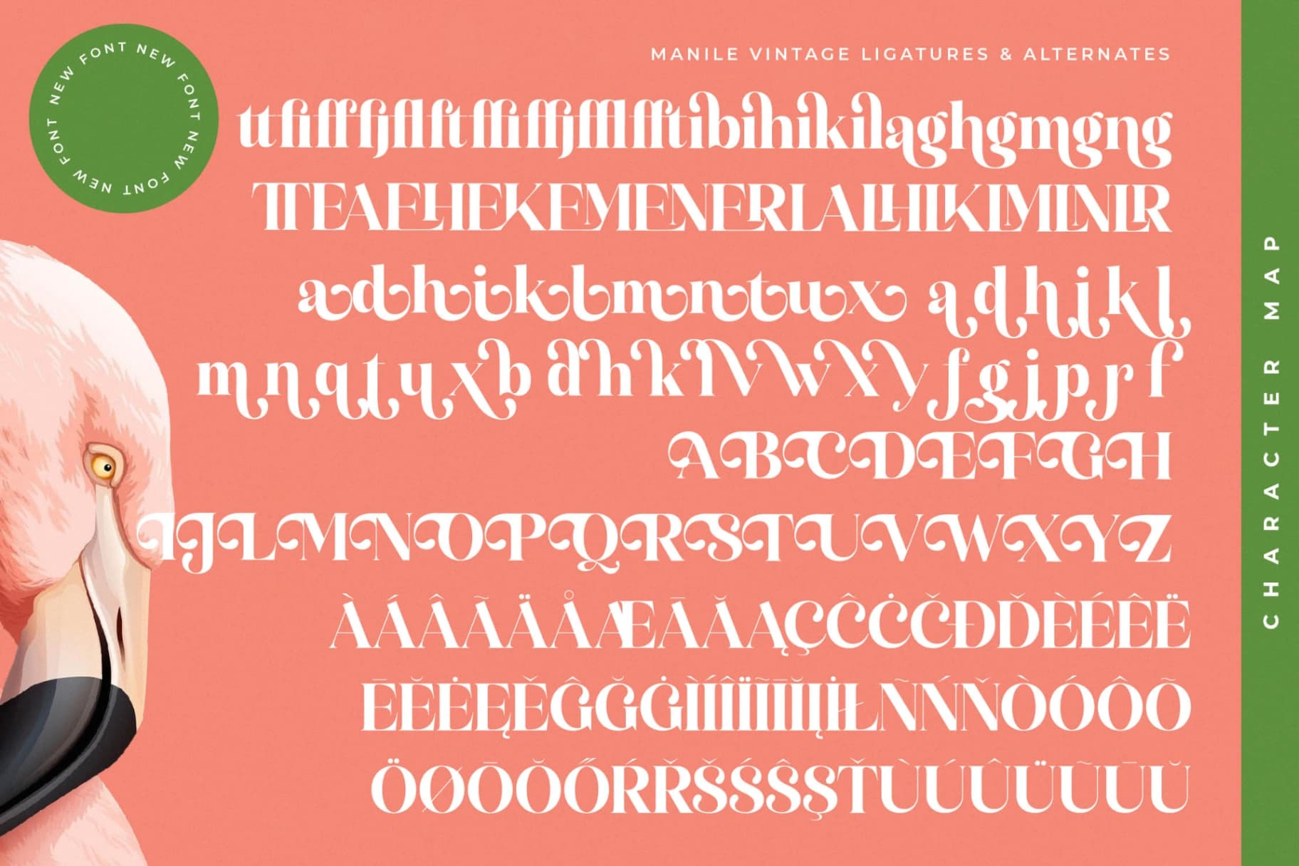Preview 19 for Manile Vintage - Modern Bold Serif