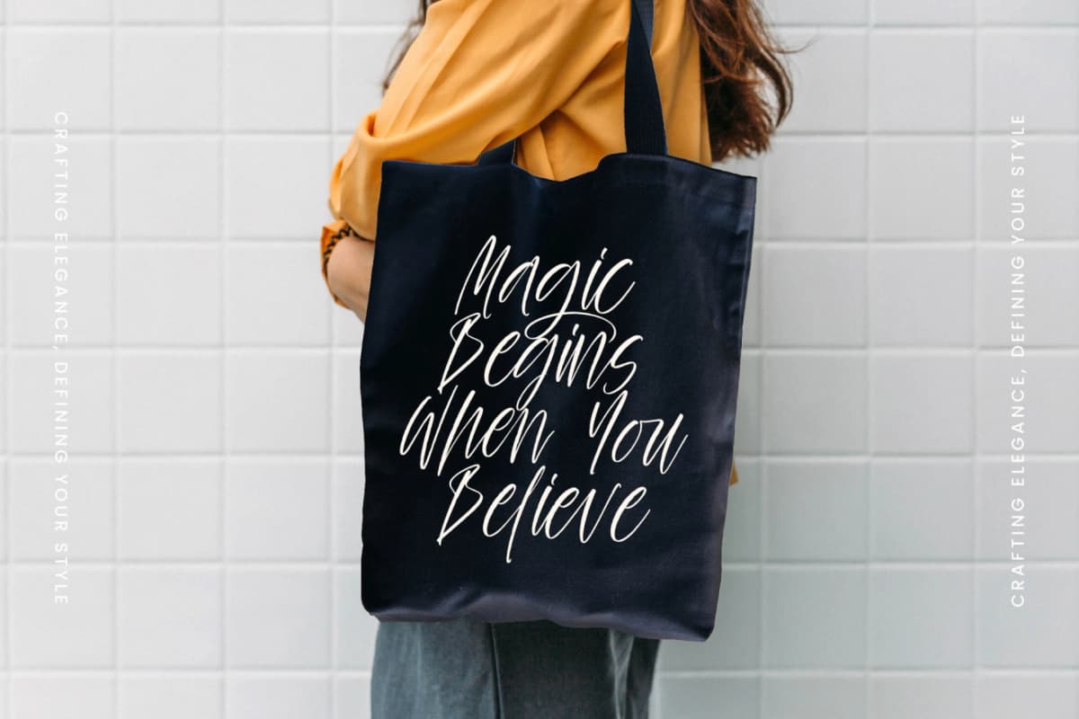 Palm Vibes - Modern Handwritten Font font preview 11