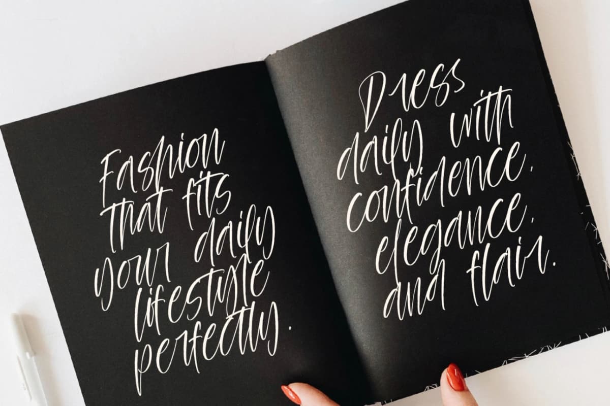 Palm Vibes - Modern Handwritten Font font preview 17