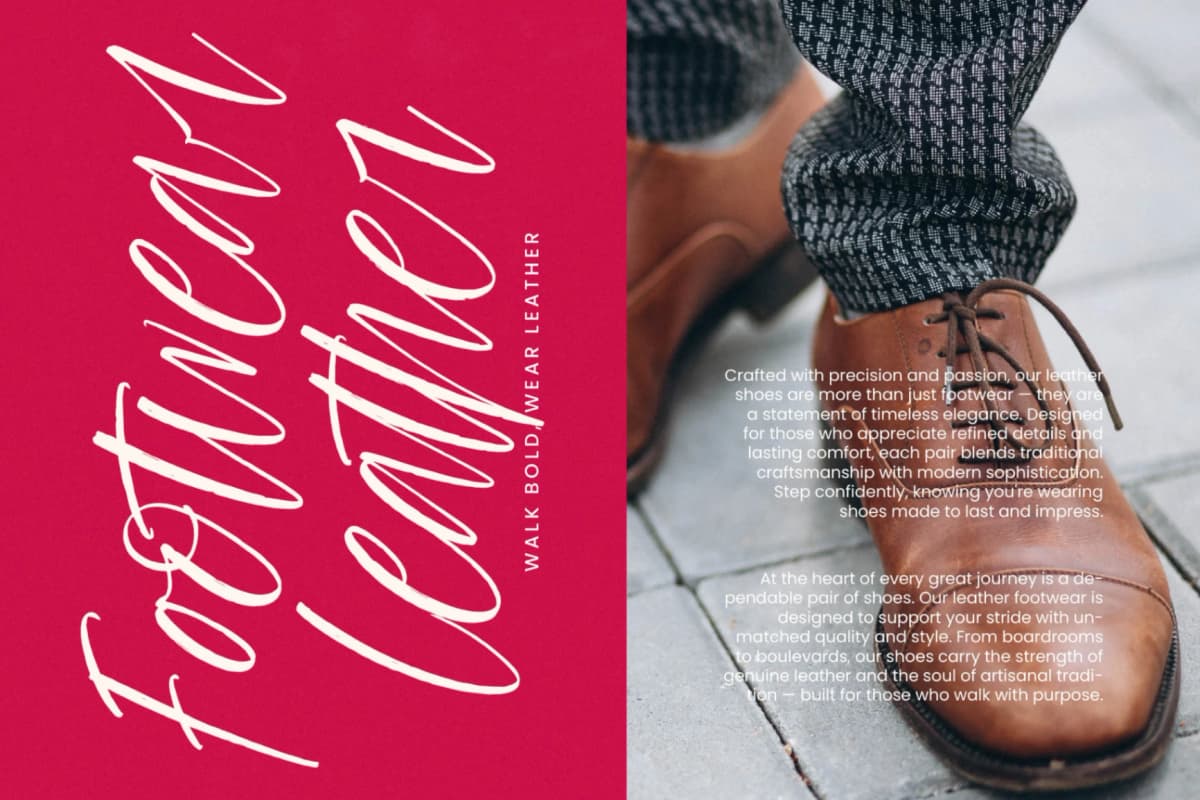 Palm Vibes - Modern Handwritten Font font preview 4