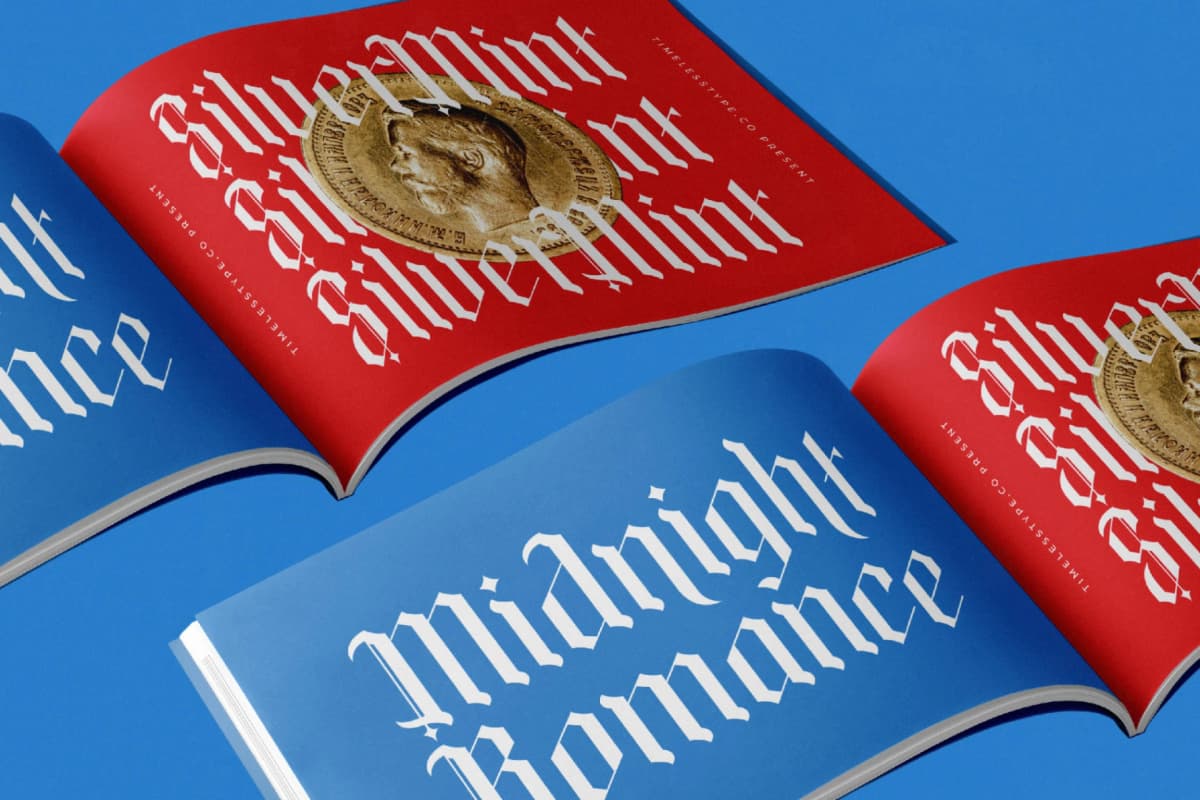 Preview 12 for Bold Riot - New Blackletter Font