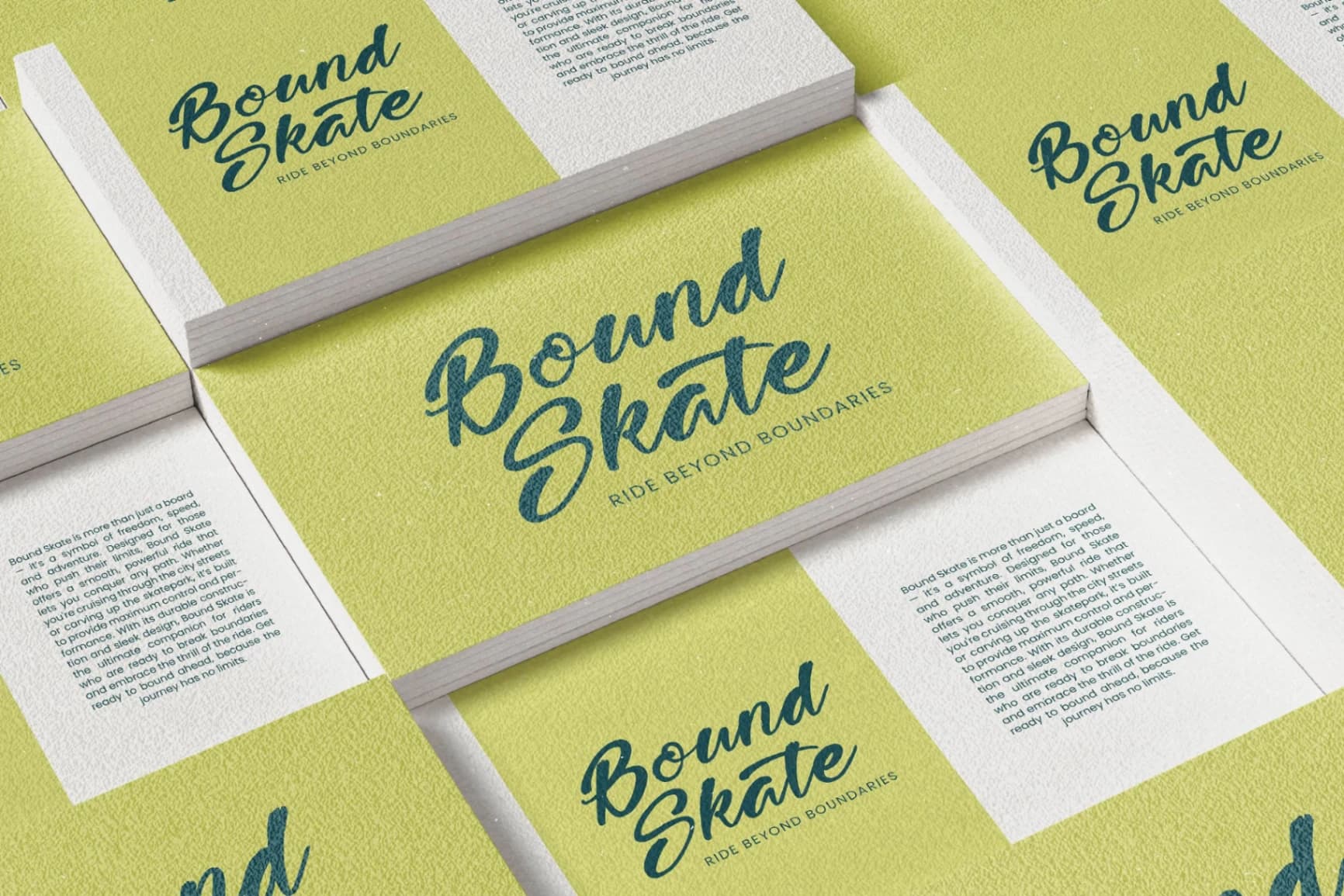 Preview 12 for Higten Wasted - Bold Handwritten Font