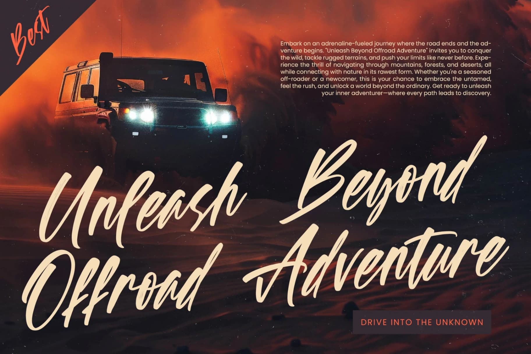 Preview 4 for Spotnight Balmonte - Modern Brush Font