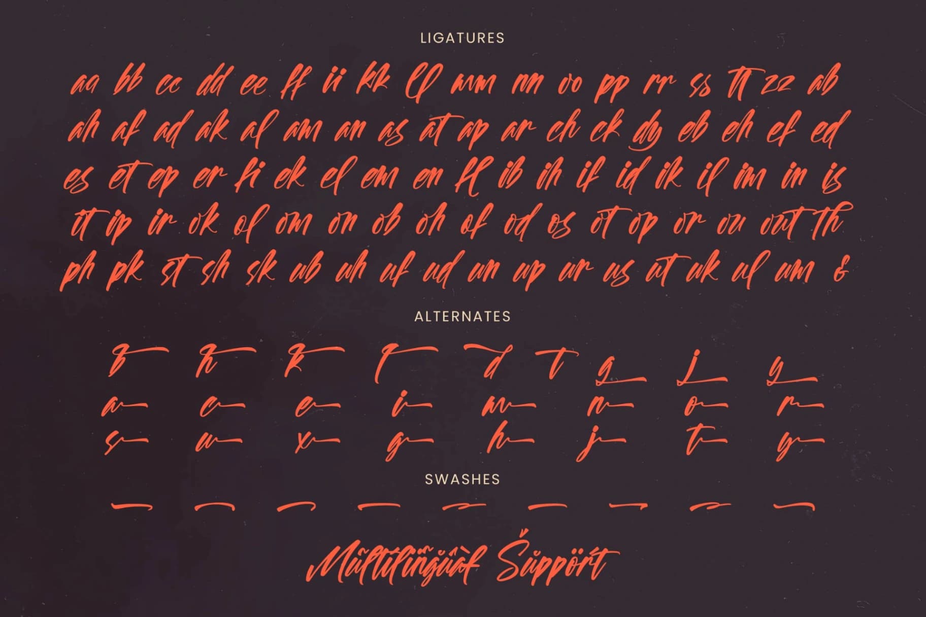 Preview 19 for Spotnight Balmonte - Modern Brush Font