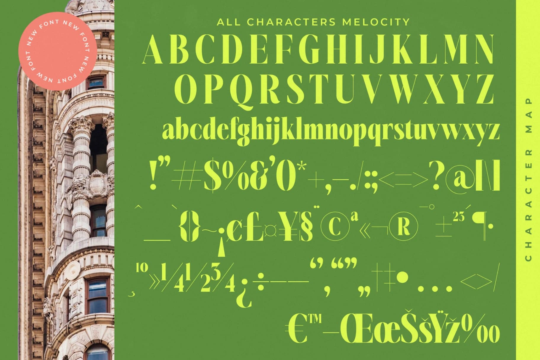 Preview 19 for Melocity - Modern Bold Serif