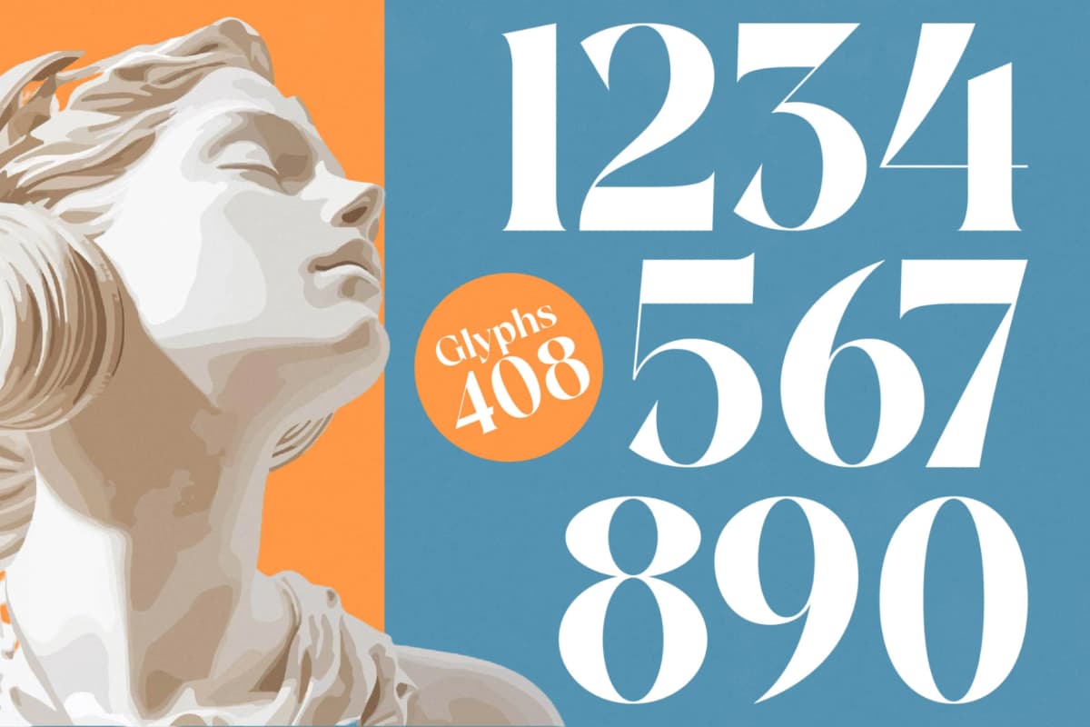 Blush Angeles - Modern Alternate Serif Font font preview 15