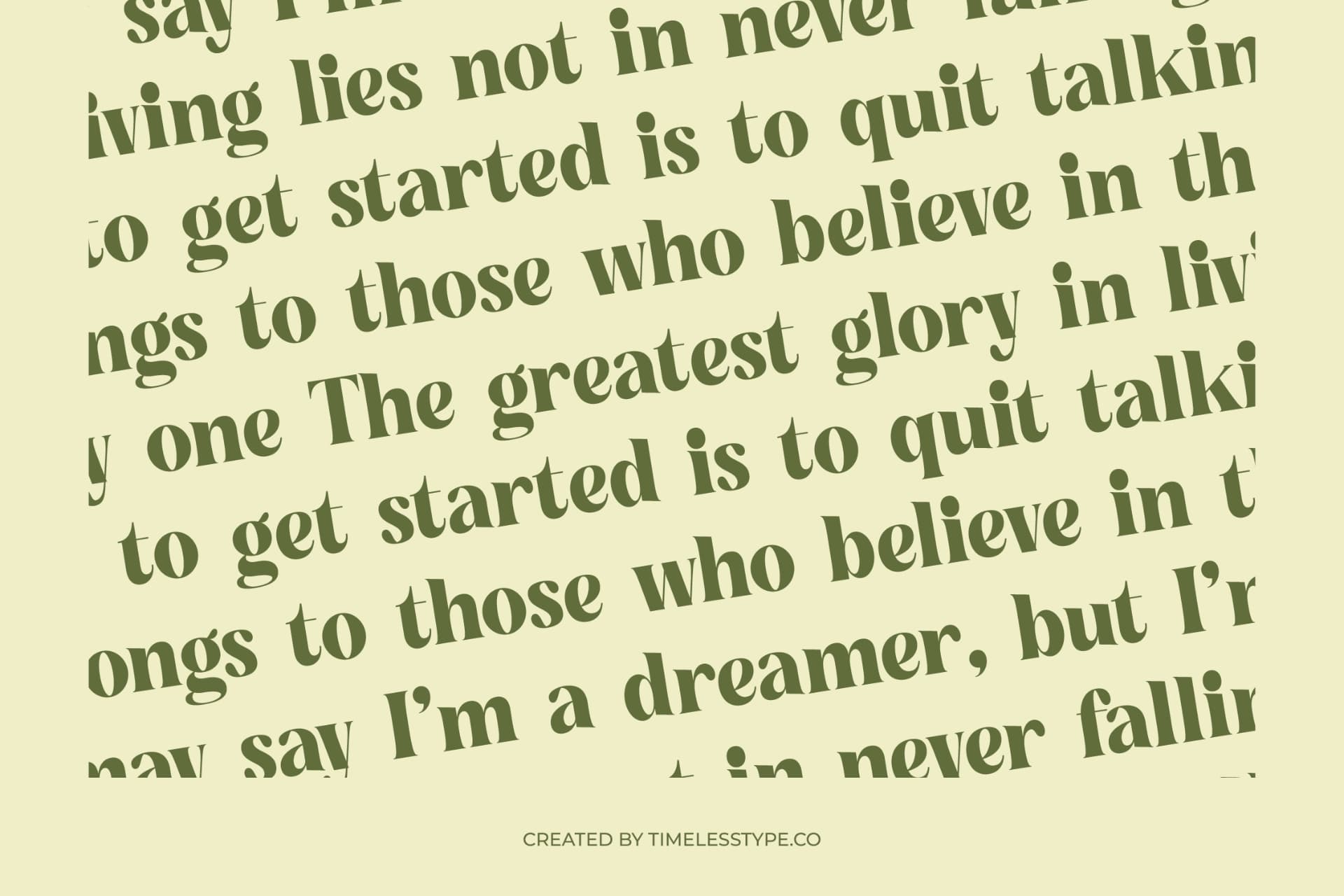 Preview 17 for Buffery Reflika - Modern Bold Serif Font