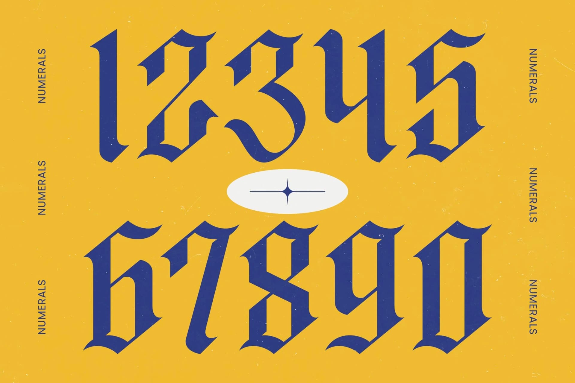 Preview 17 for Bluster Elation - Stylish Blackletter Font