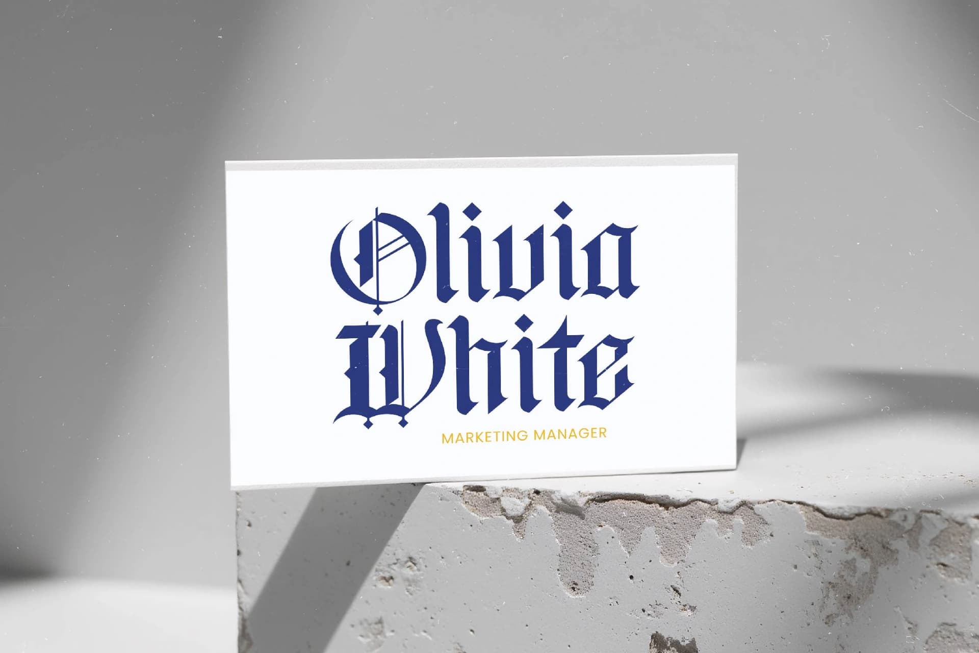 Preview 16 for Bluster Elation - Stylish Blackletter Font