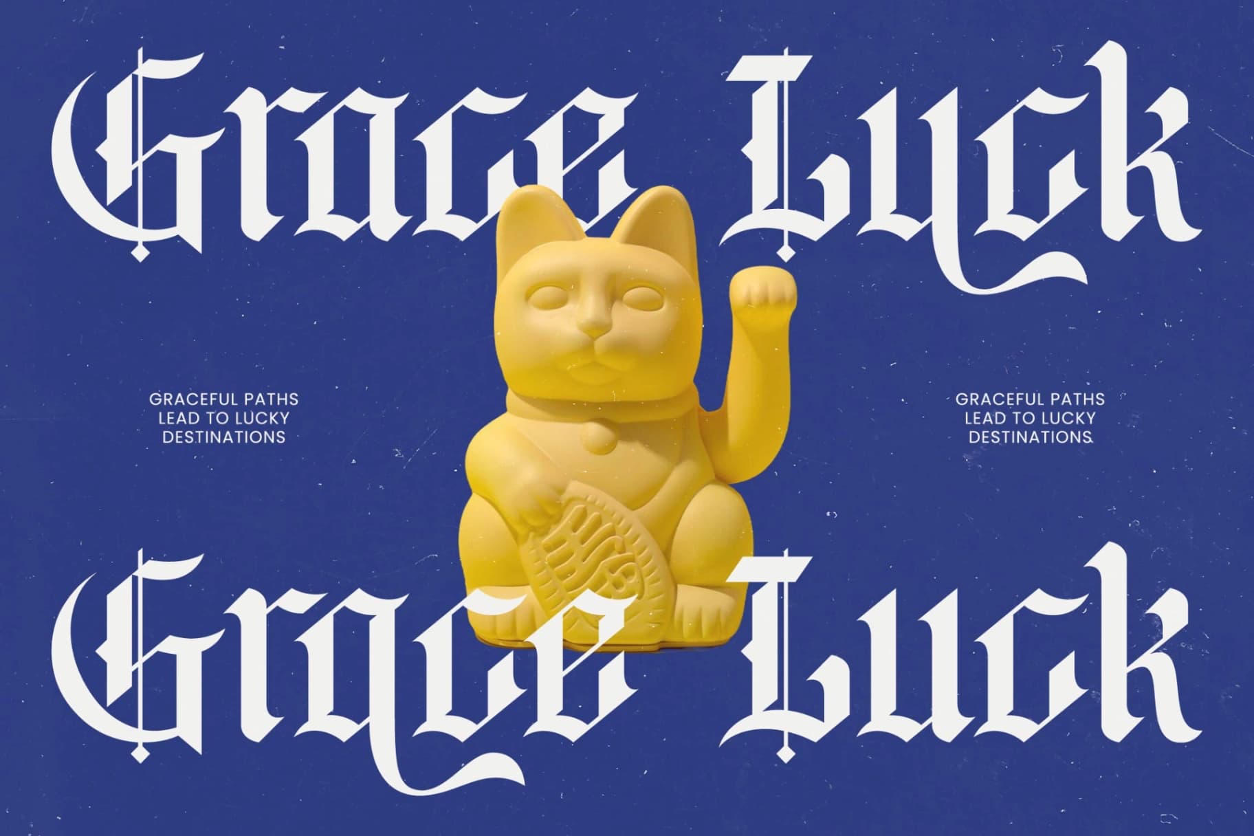 Preview 9 for Bluster Elation - Stylish Blackletter Font