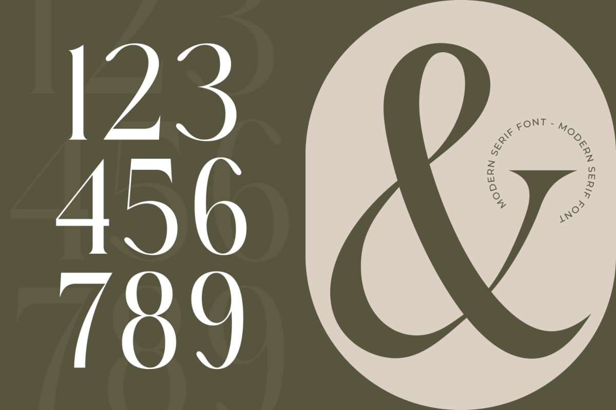 Preview 10 for Mezaira - Modern Serif Font