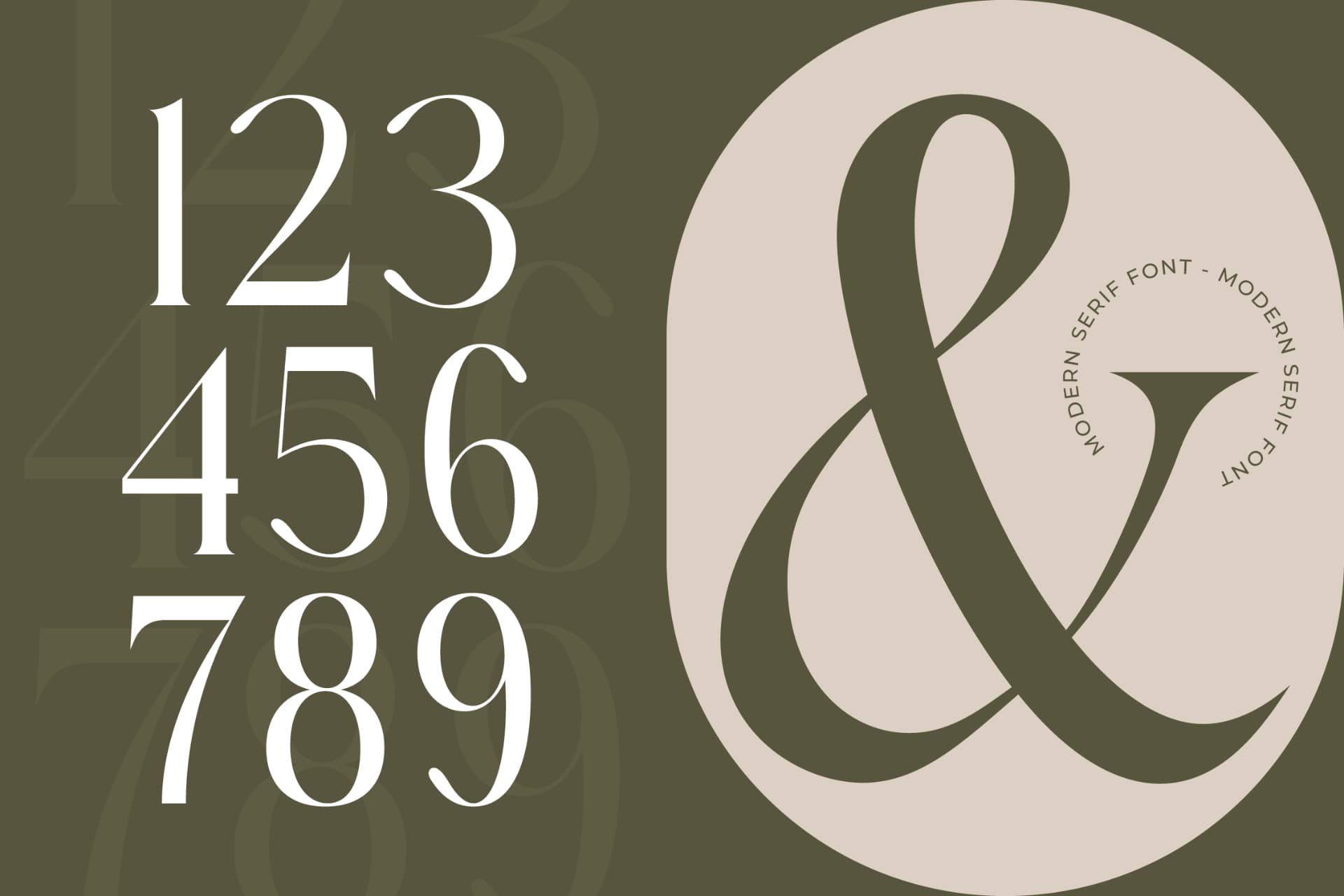 Preview 10 for Mezaira - Modern Serif Font