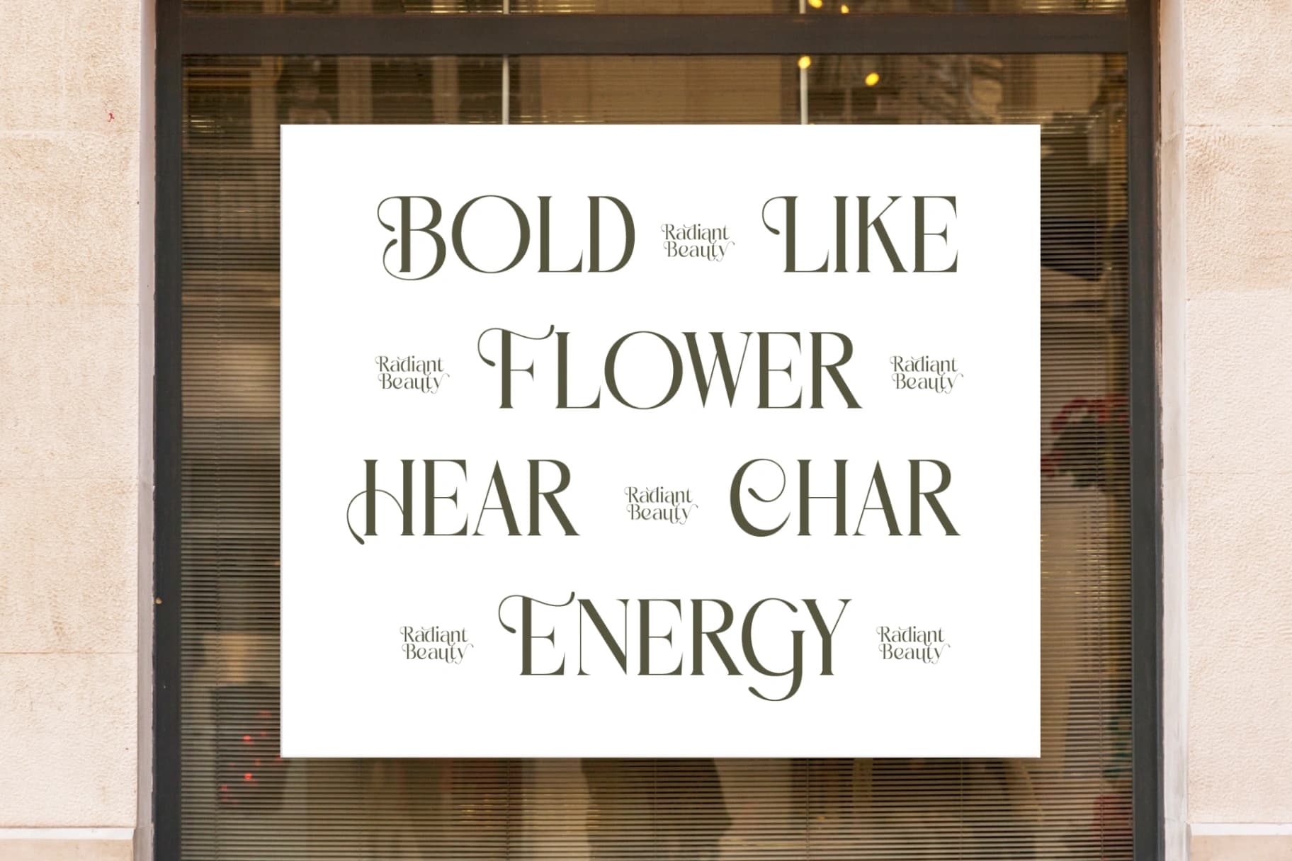 Preview 13 for Mezaira - Modern Serif Font