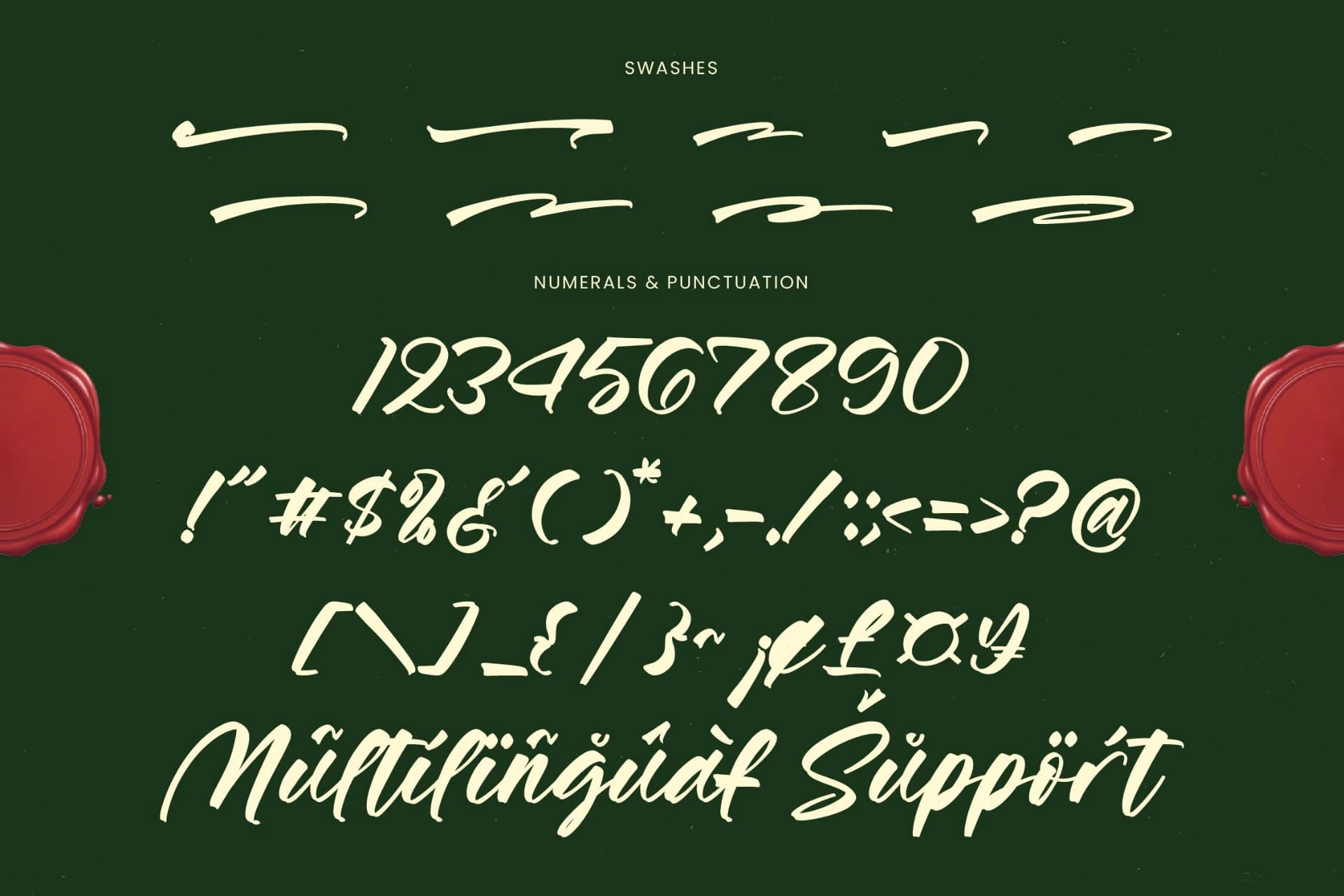 Preview 18 for Vaughn Daniel - Bold Handwritten Font