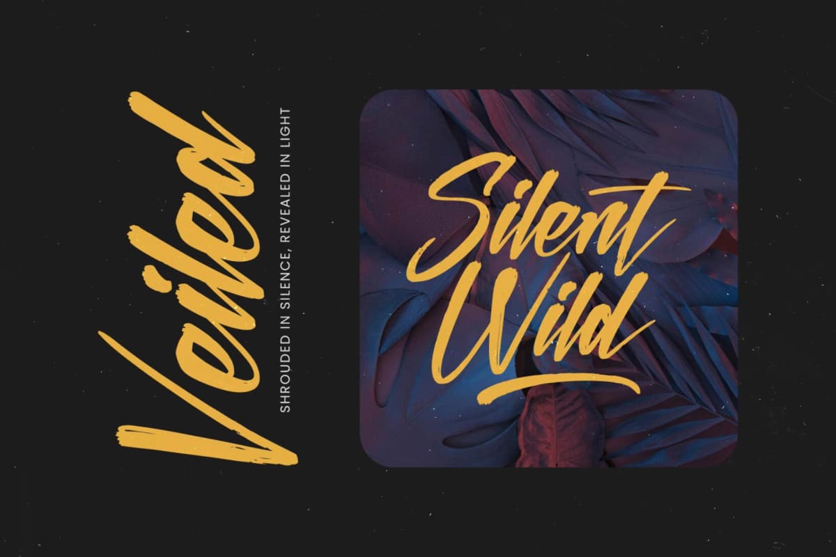 Sinthetic Virtual - Modern Brush Font font preview 2