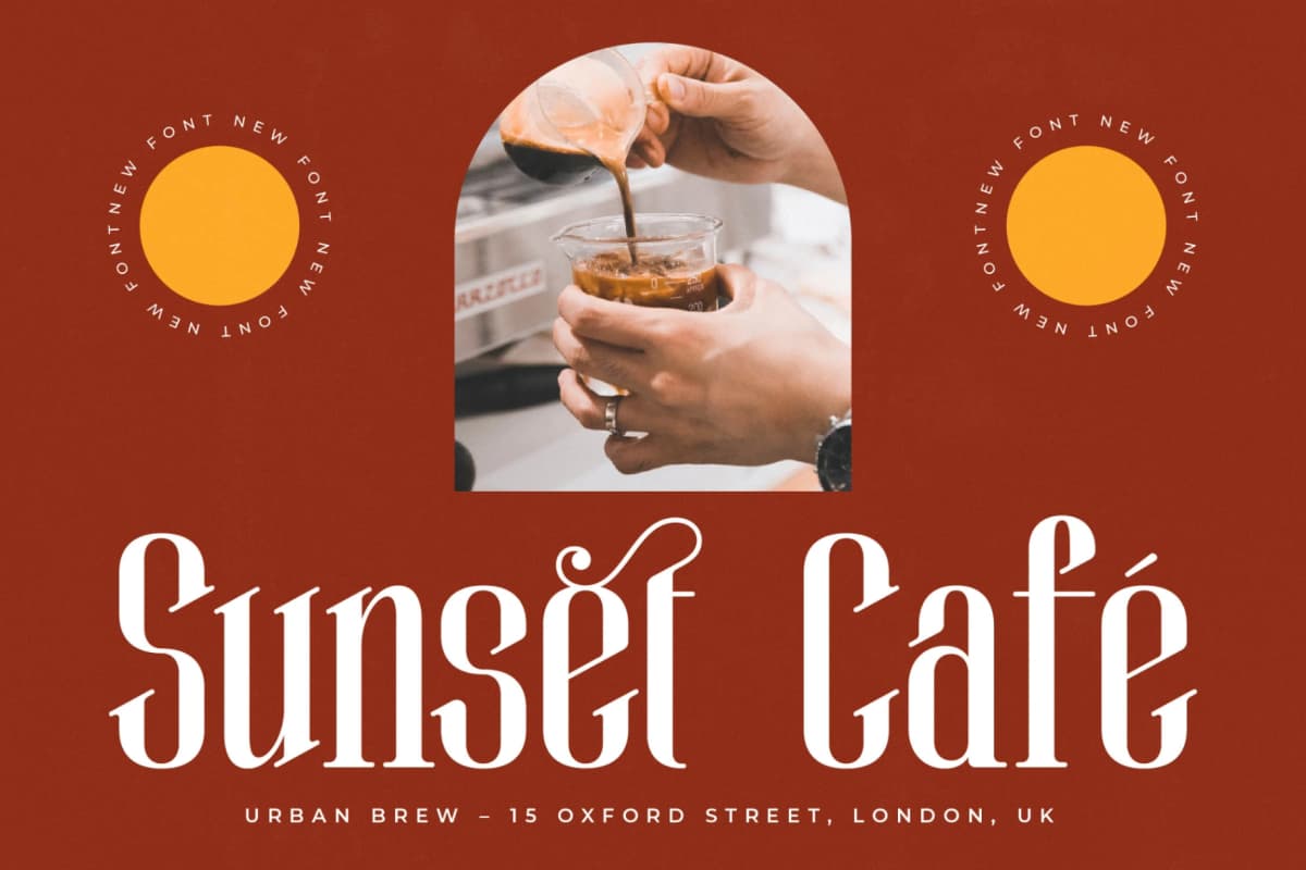 Winstgue - Modern Vintage Serif font preview 7