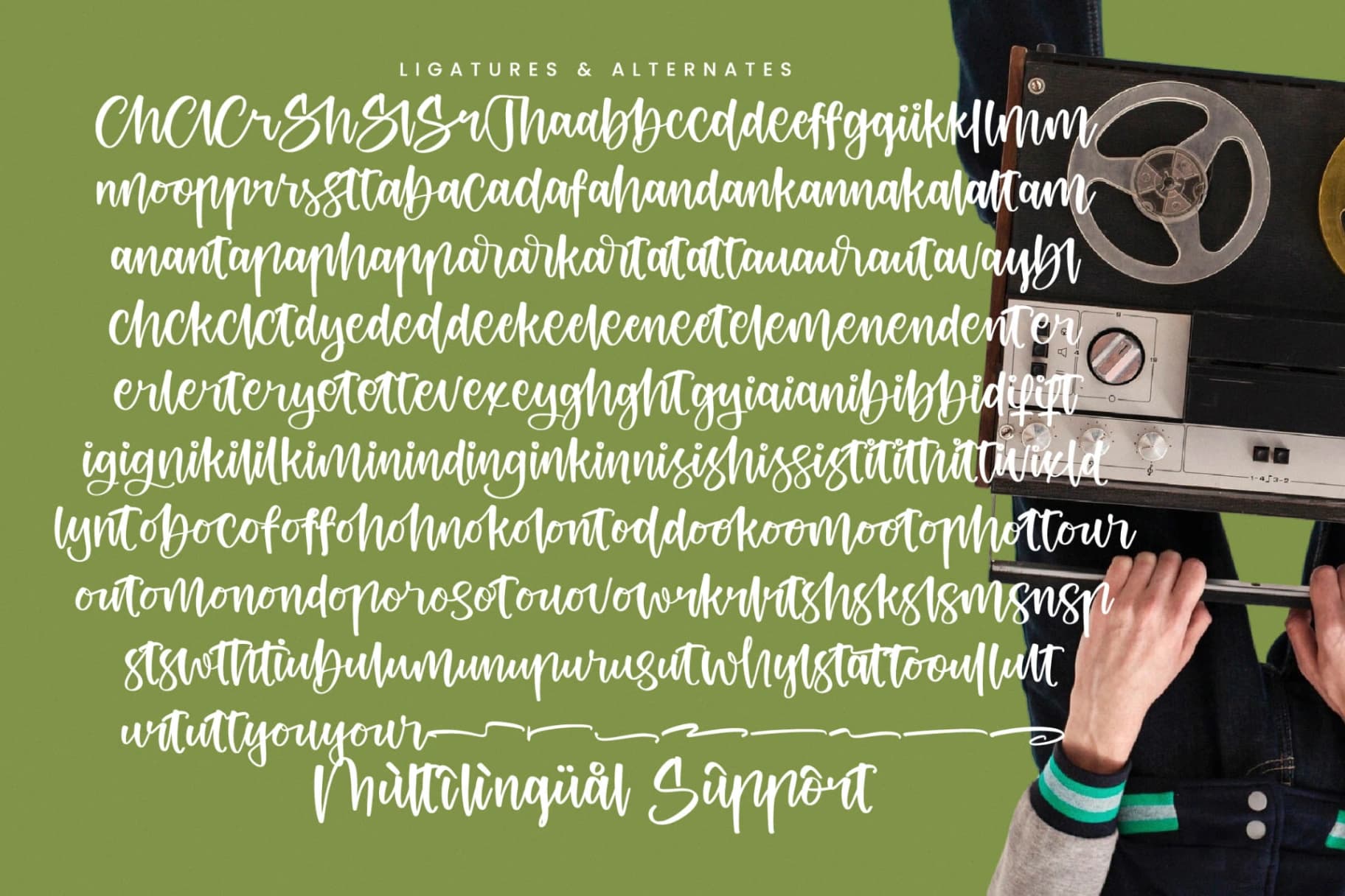 Preview 18 for Gallery Society - Modern Handwritten