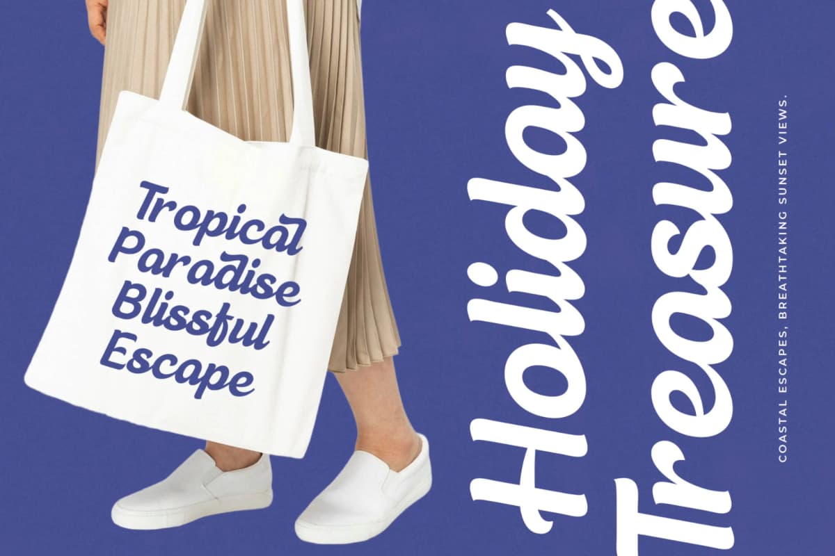 Sounds Analog - Bold Script Font font preview 7