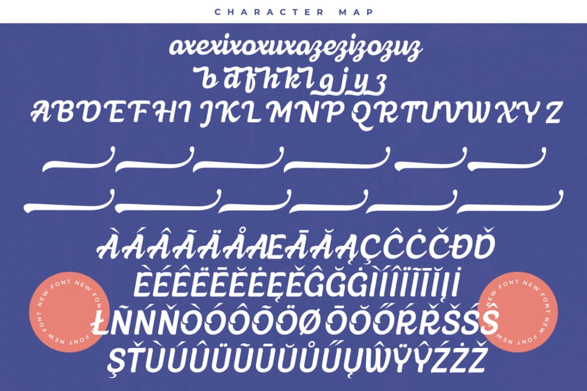 Sounds Analog - Bold Script Font font preview 19