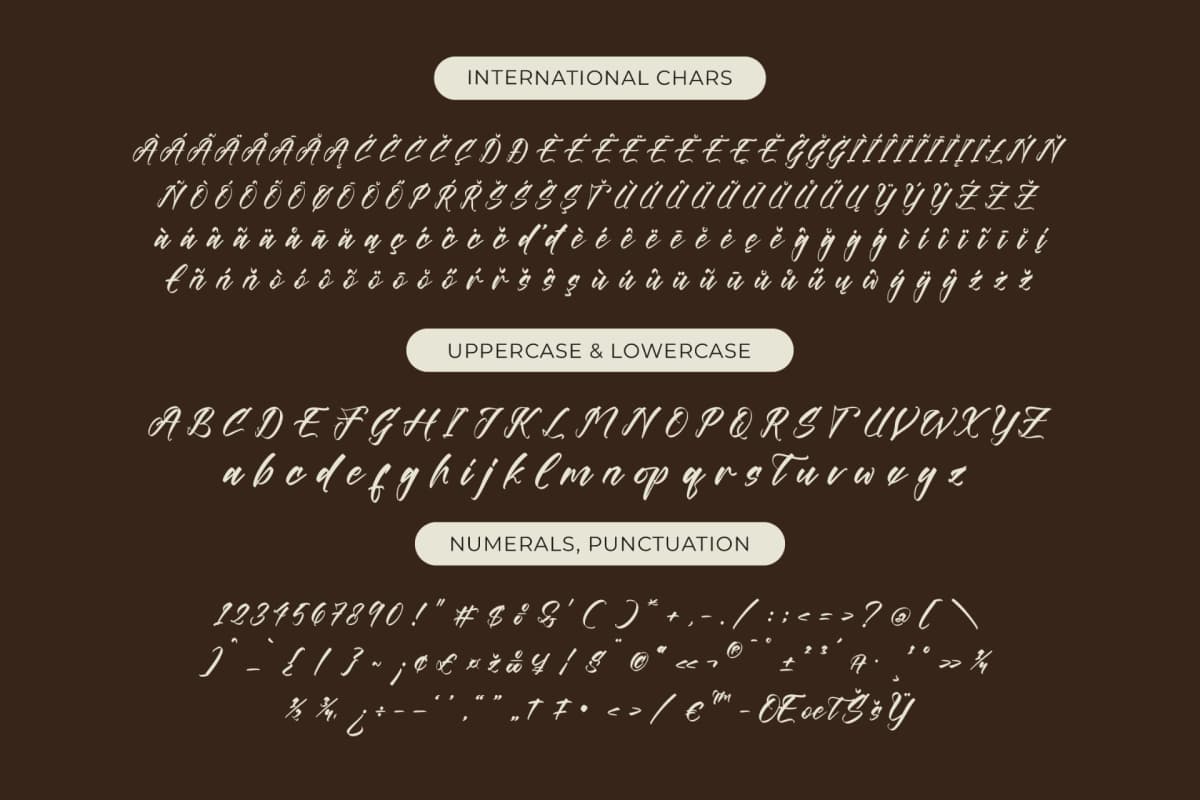 Players Climber - Modern Handwritten Font font preview 18