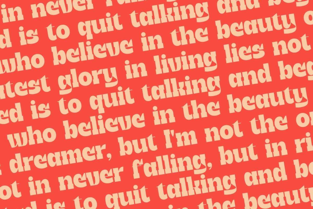 Preview 17 for Naska Rumbe - Bold Display Font